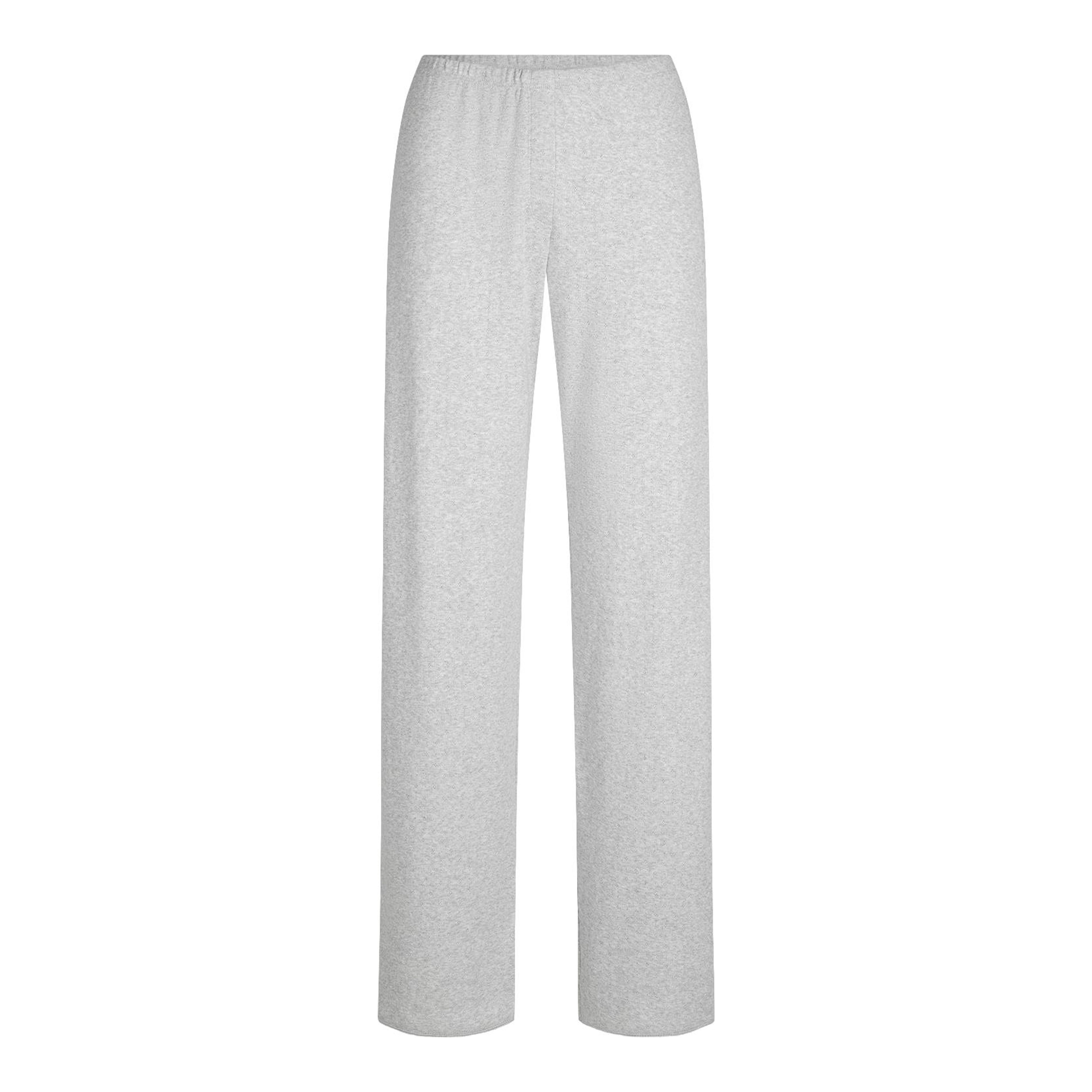 SKIMS | Logo Pointelle Straight Leg Pants