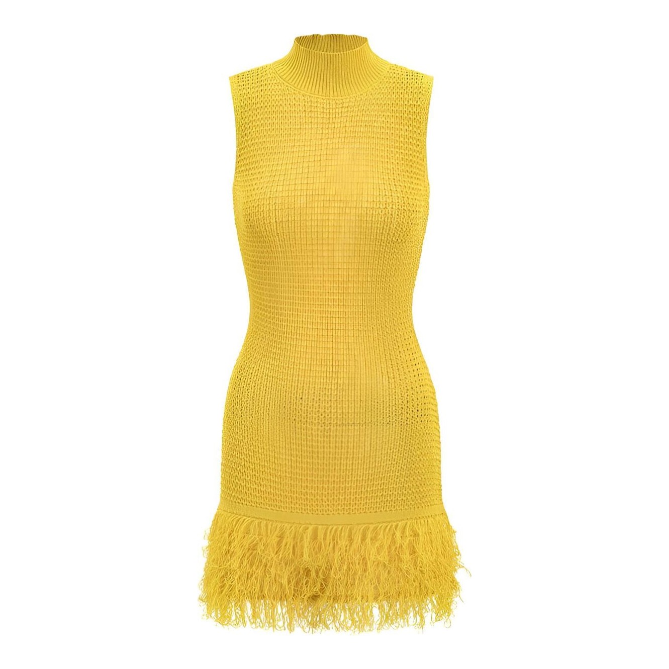 slim fit dress slacks Fit and Flare Knit Dress