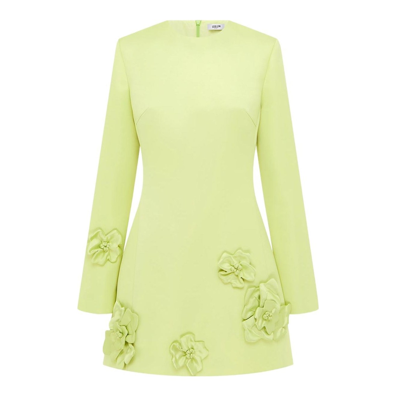 chinese dress ladies Aliza Long Sleeve Petal Mini Dress
