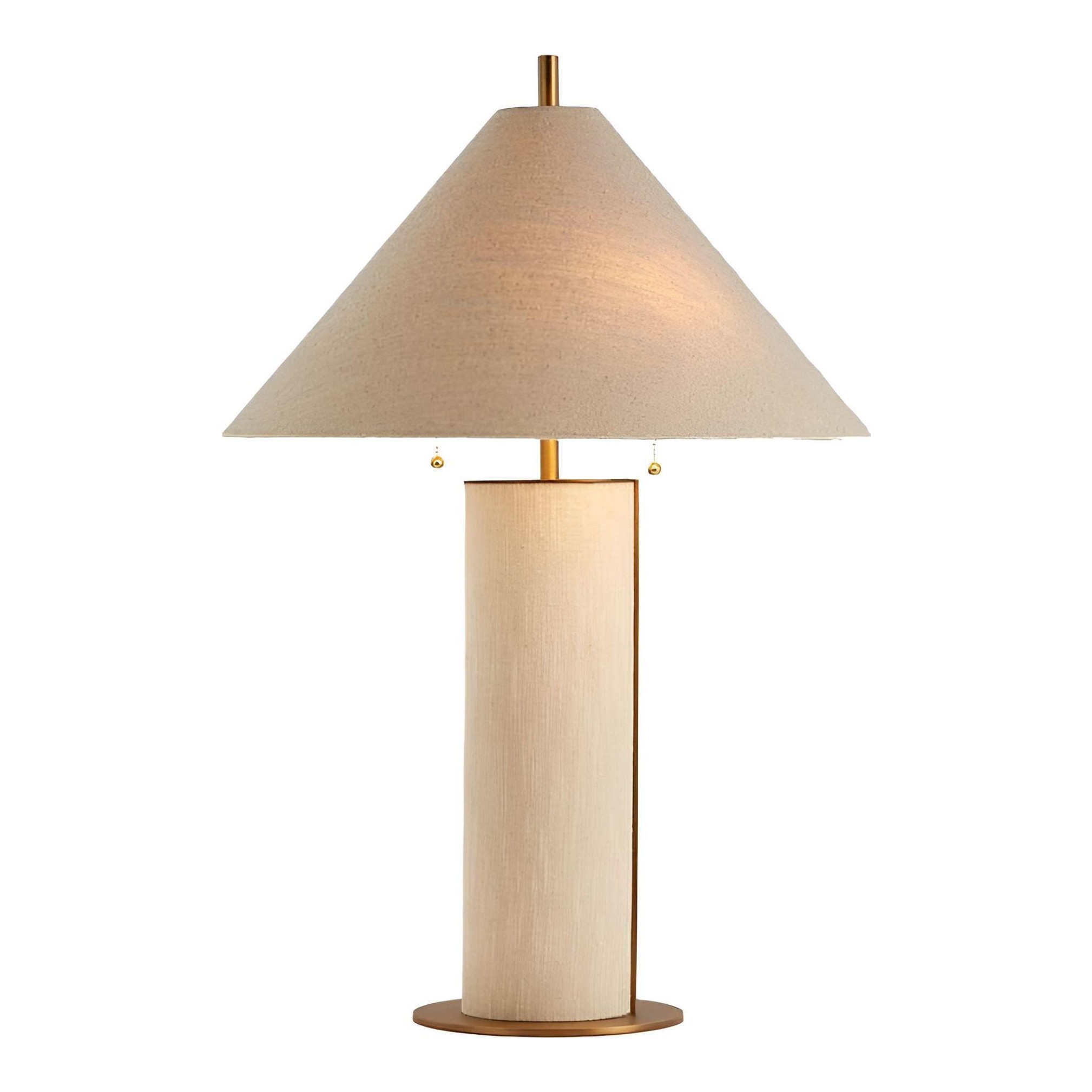 Crate & Barrel | Remi Linen Table Lamp
