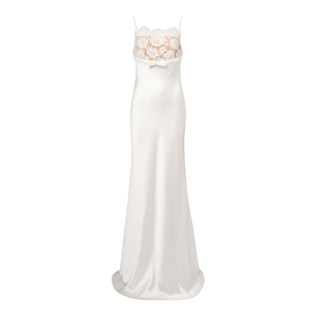 ILA | Brittany Satin Lace Maxi Dress
