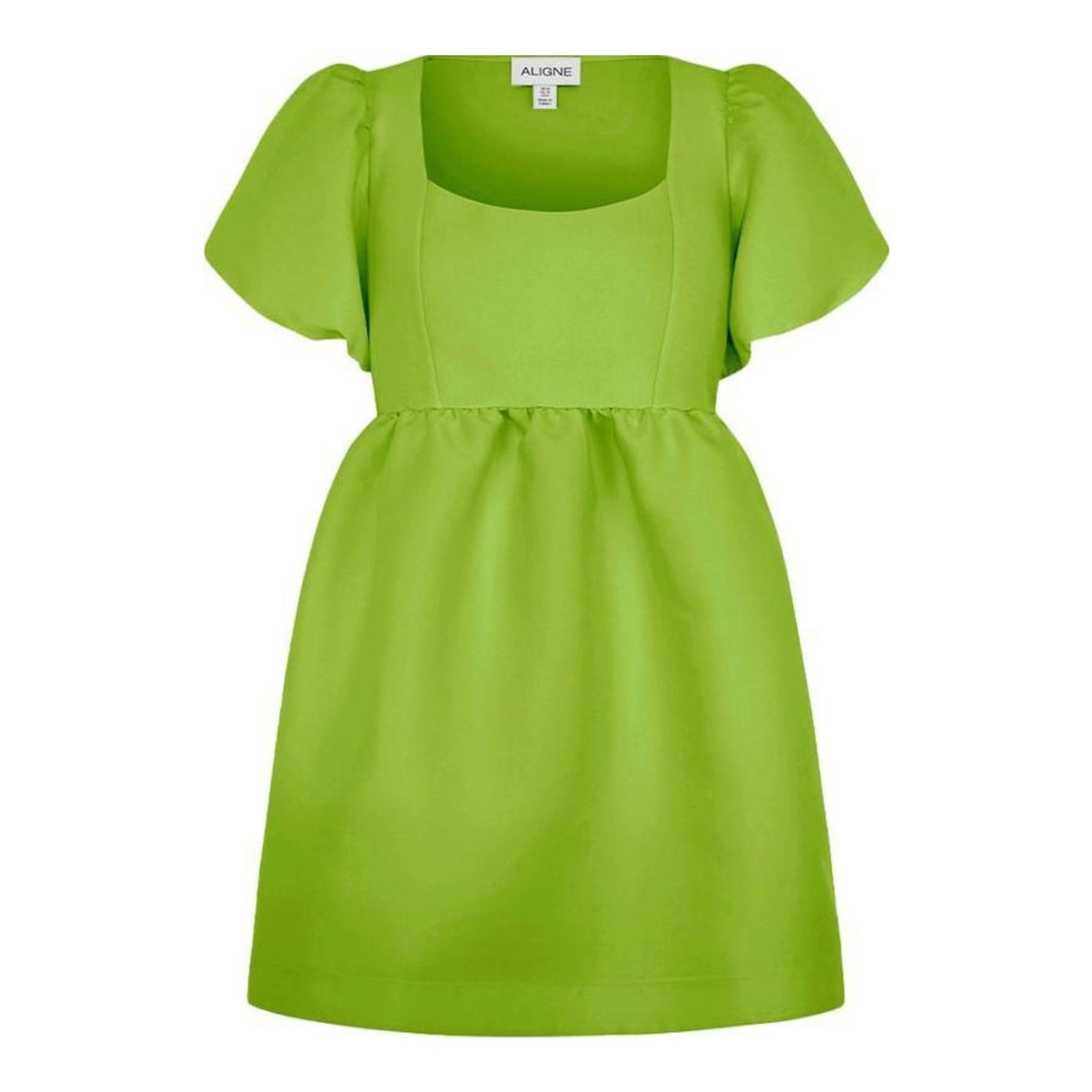 ALIGNE | Fern Bow Satin Mini Dress