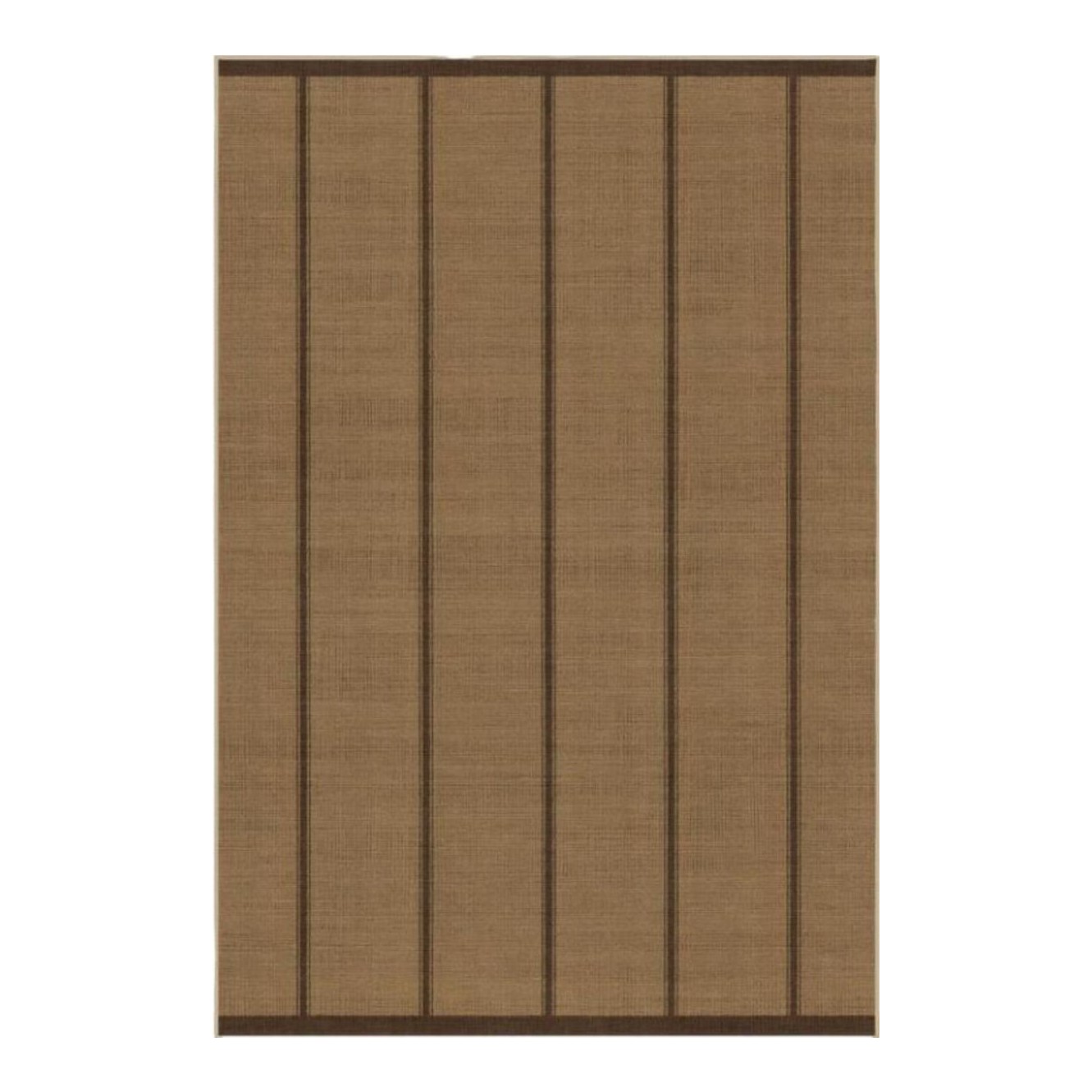 Harvest Stripe Brown Re-Jute Rug