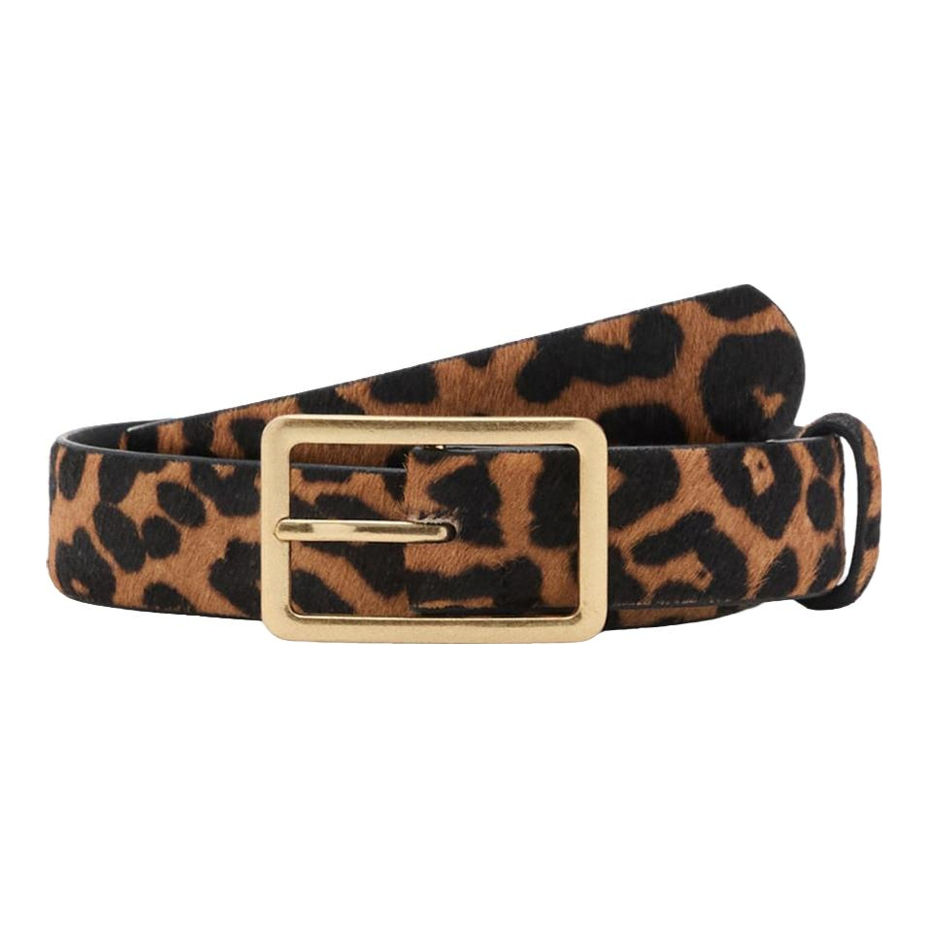 J.crew skinny Calf Hair belt in leopard J.Crew Factory | Skinny Leopard Calf Hair Belt main image 2