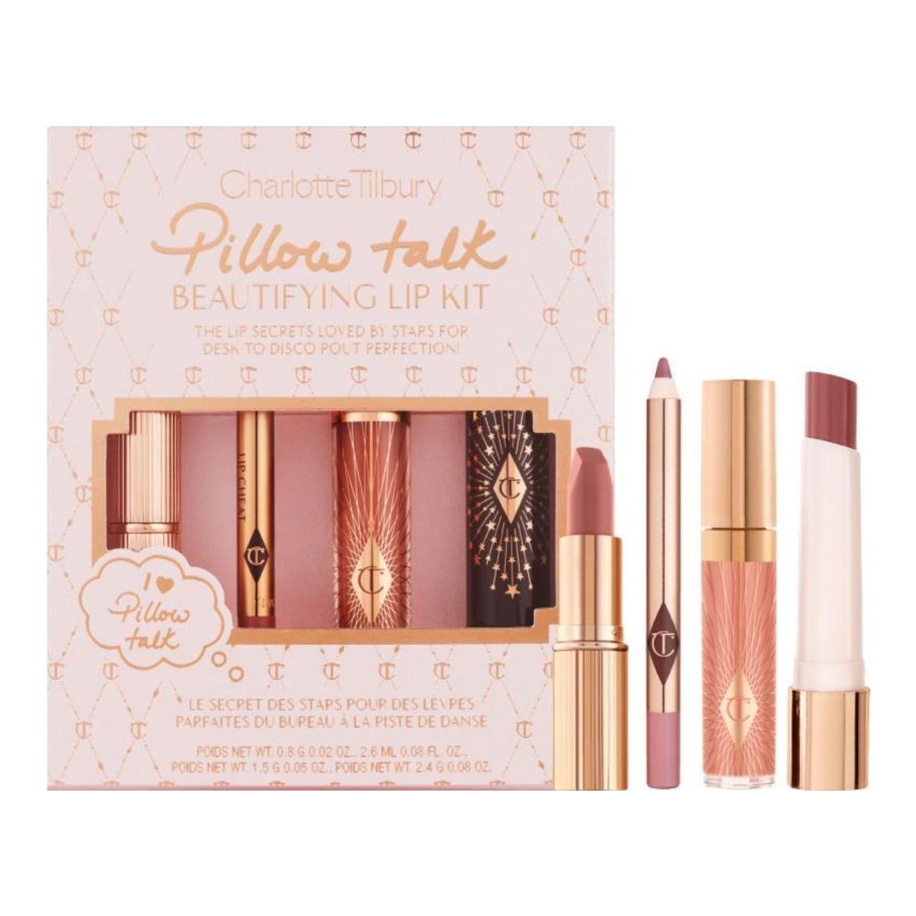 Charlotte Tilbury Pillow Talk Beautifying Lip Set