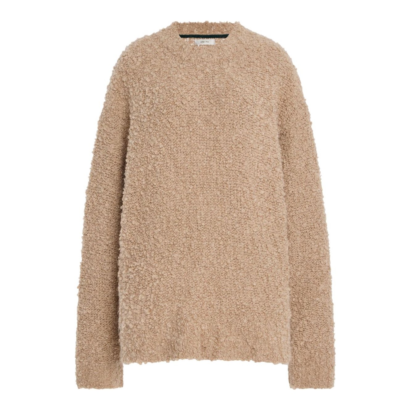 Astrakan Textured Baby Alpaca Sweater