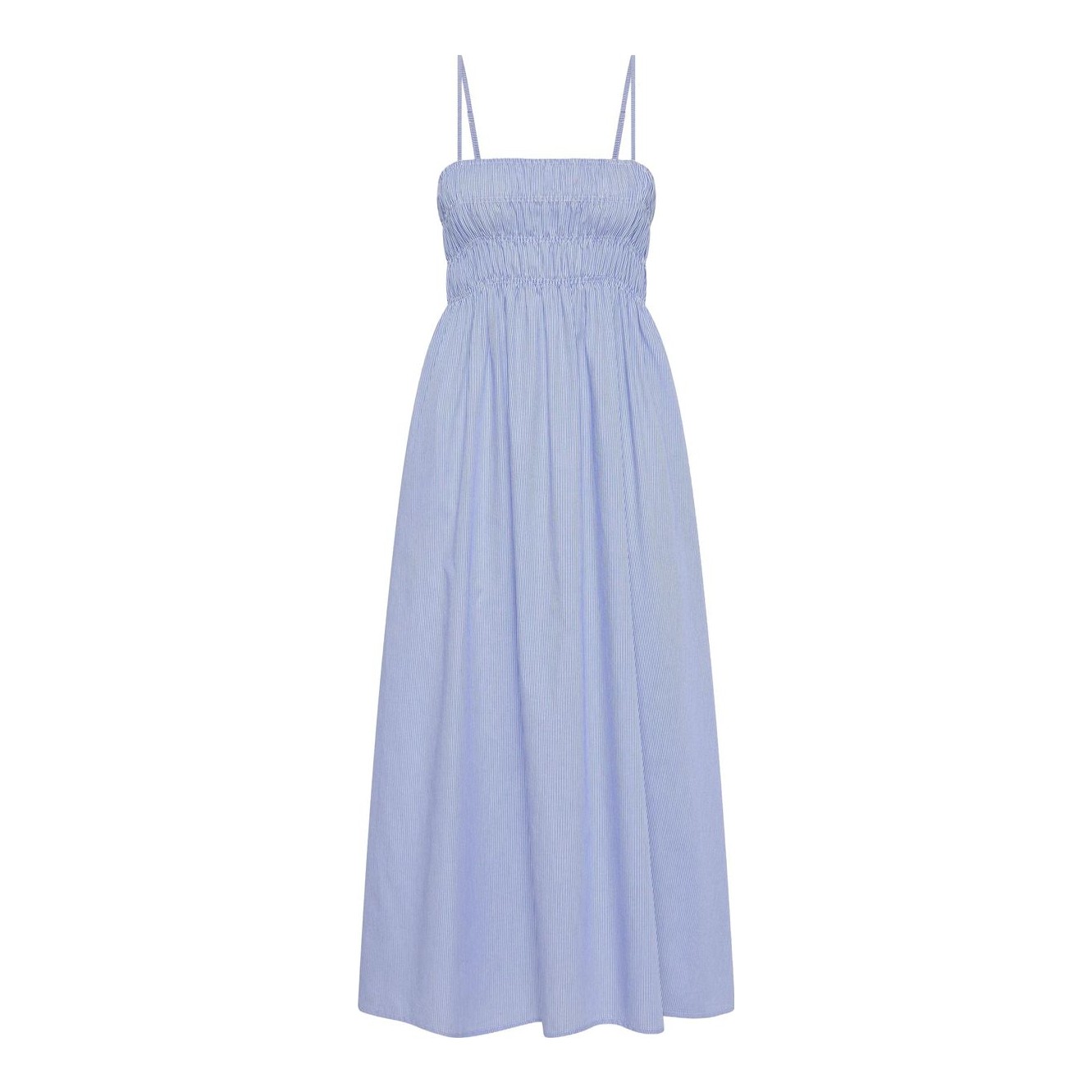 midi dress with flowy sleeves Periwinkle Poise Blue Midi Dress | Trendy Women's Dress