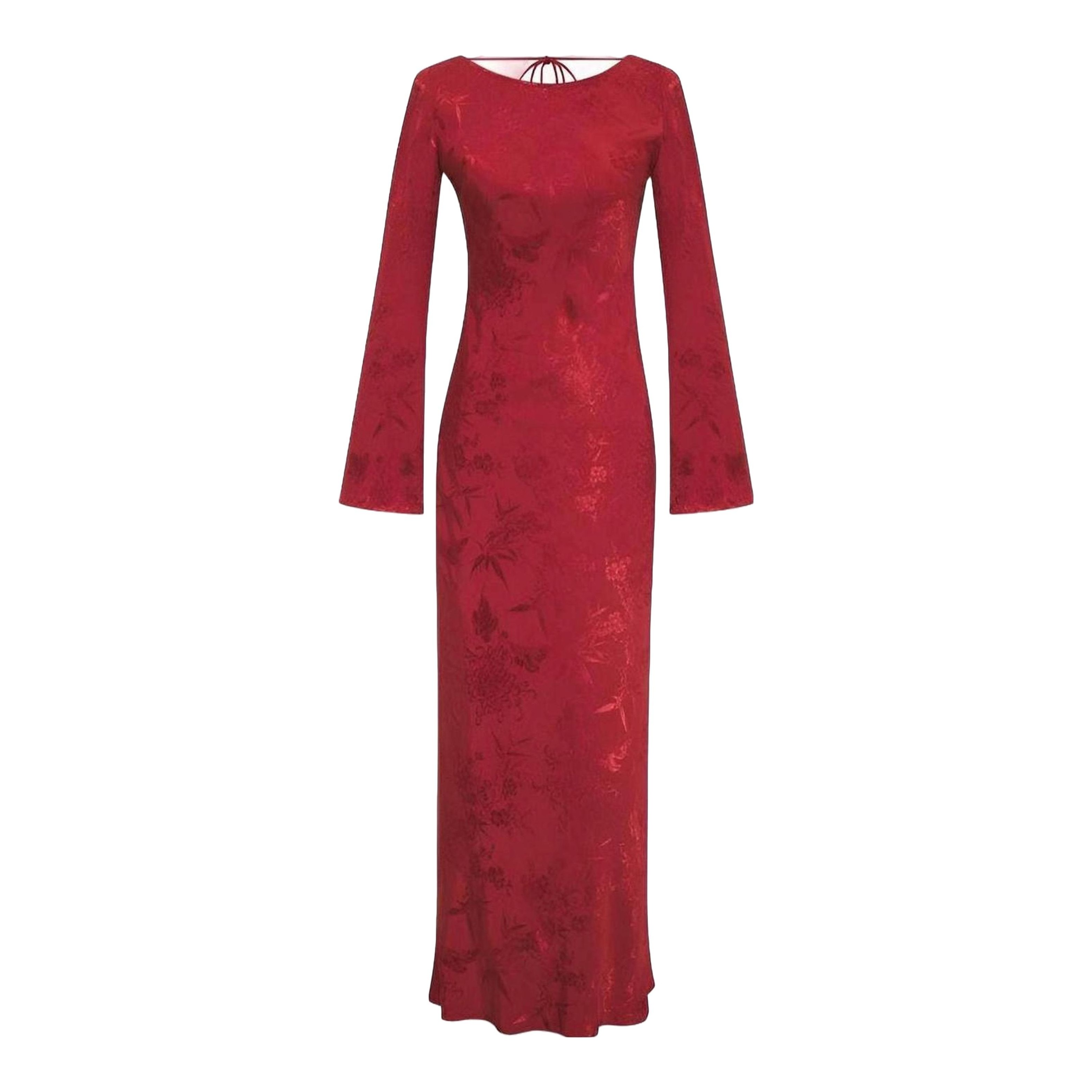 rumored portofino maxi dress Portofino Maxi Dress | Ivory Jacquard | Size S