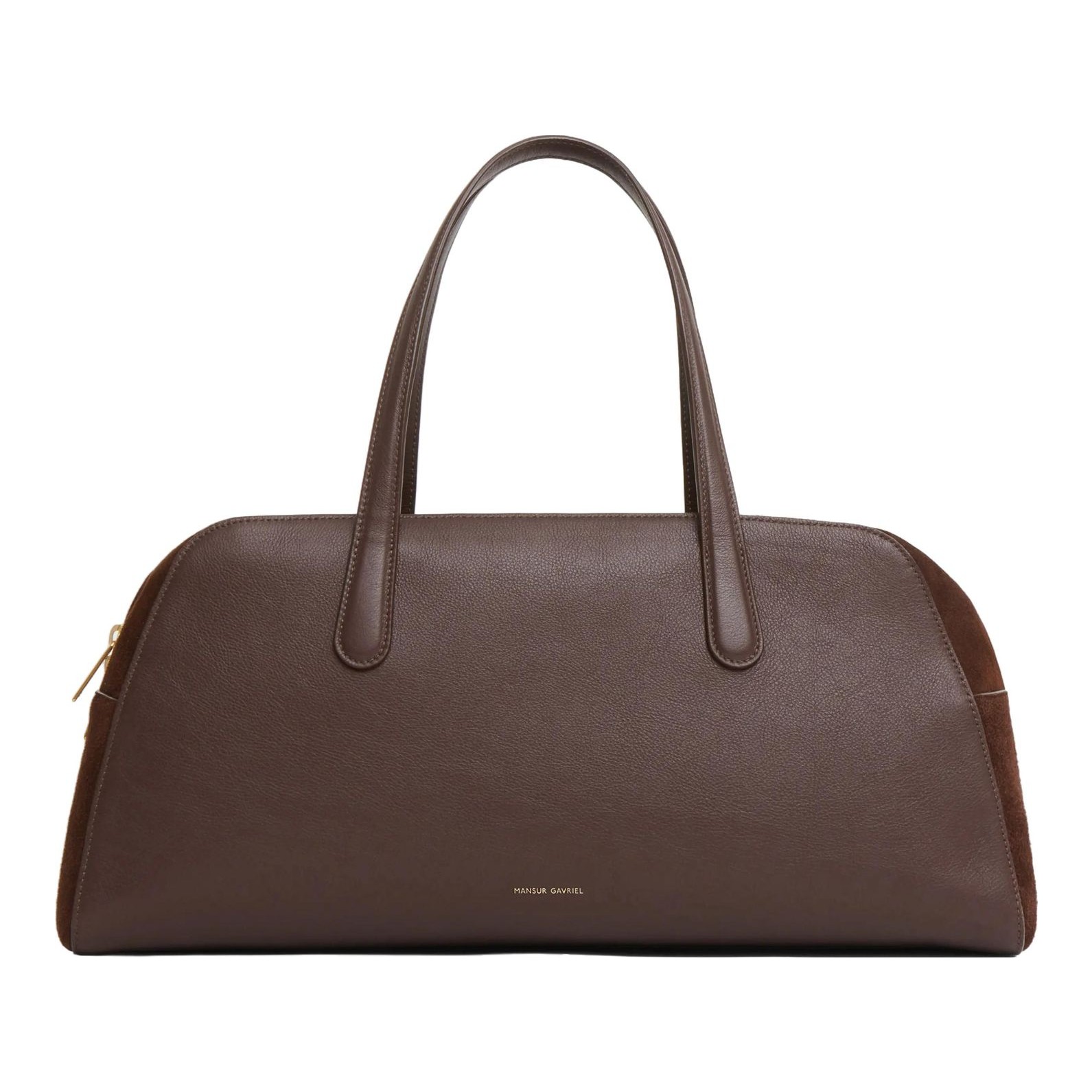 East-west bag: Mansur Gavriel Helios Shoulder Bag in Brown