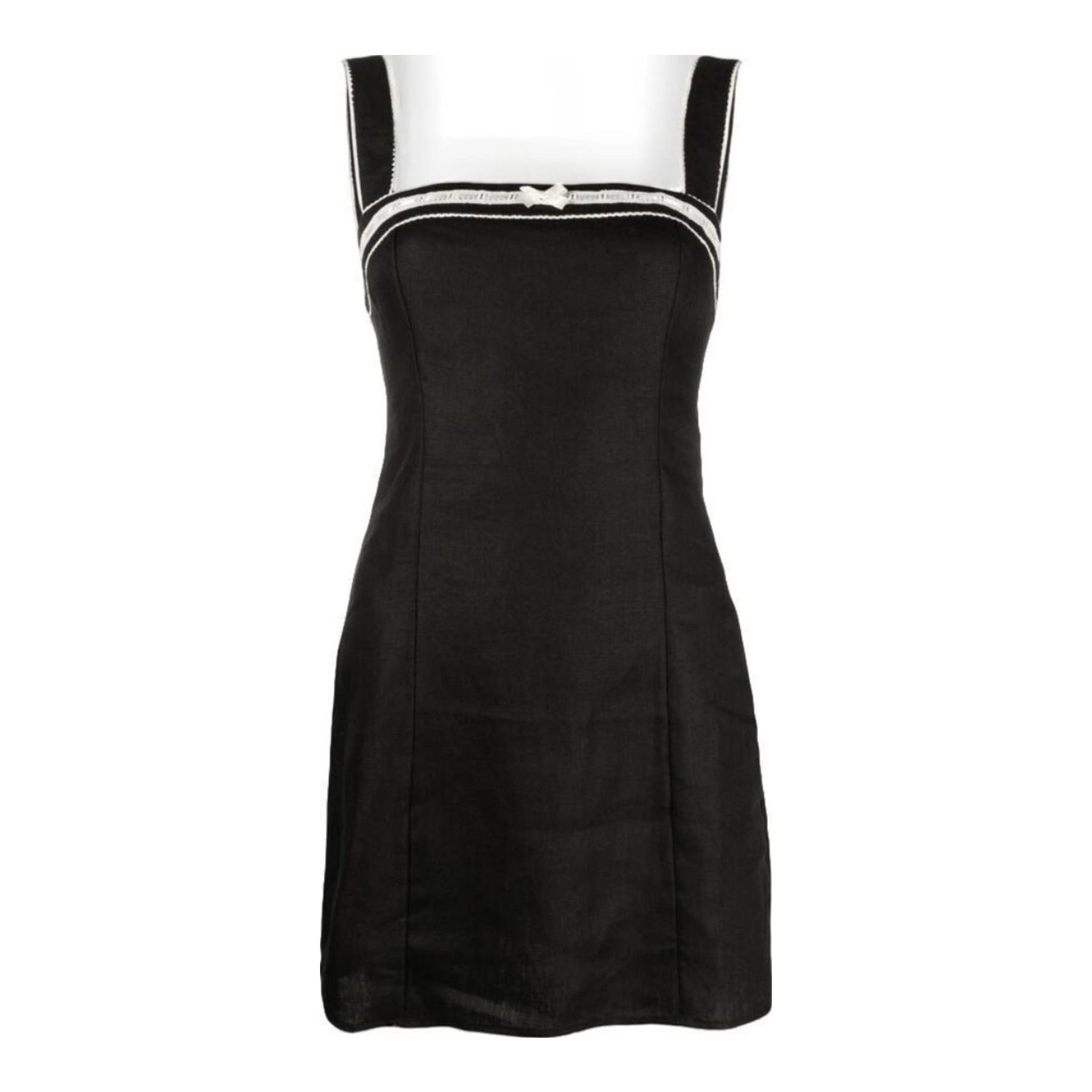 chinese dress ladies Rent The Selia Green Linen Dress By Reformation