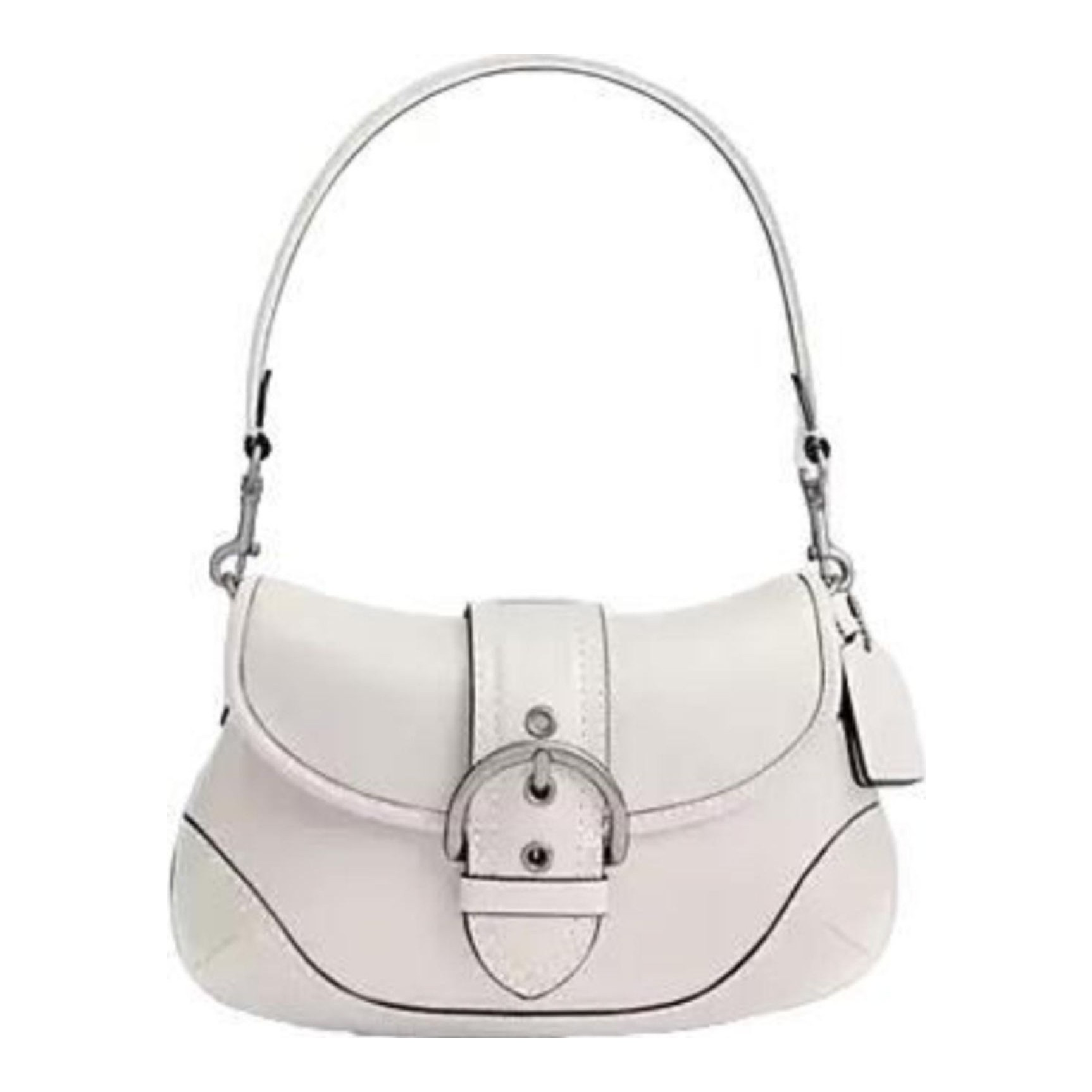 COACH - Soho Regenerative Leather Shoulder Bag In Signature Jacquard