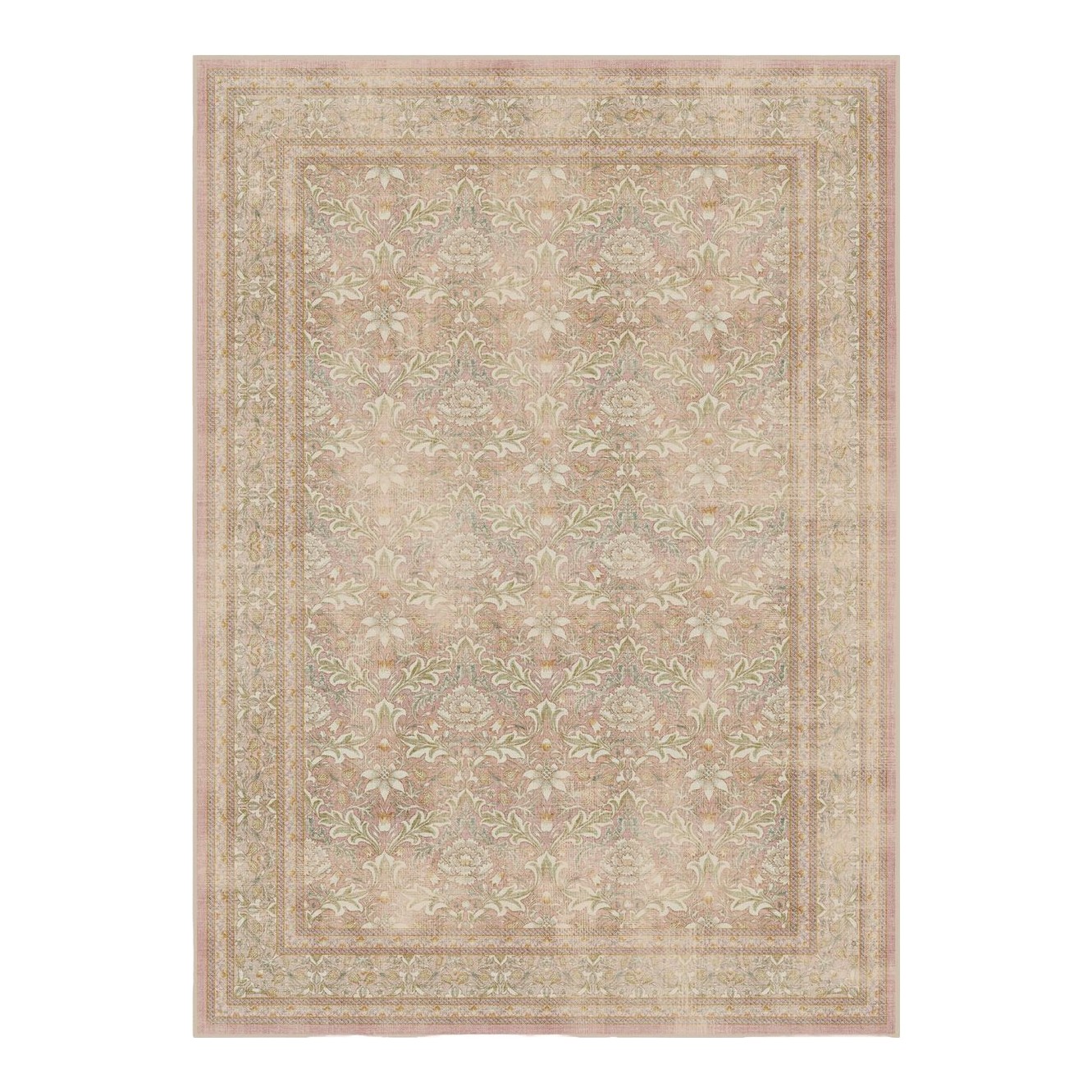 Morris & Co. Simply Severn Soft Pink Tufted Rug