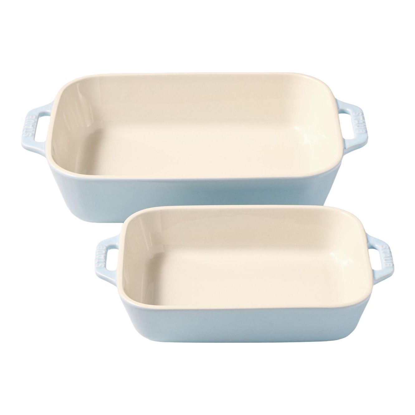 Stoneware Rectangular Baking Dishes, Set of 2