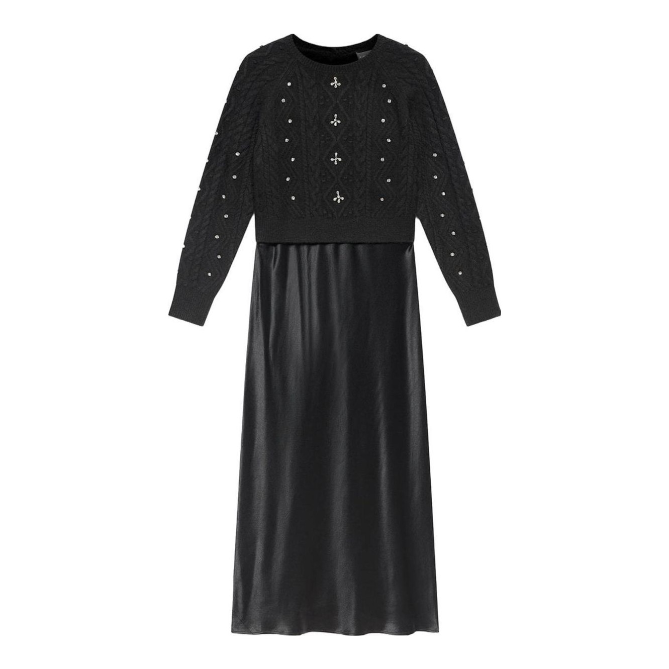 knee length dresses for ladies Veronica Beard Salomez Wrap Midi Dress - Medium Heather Grey