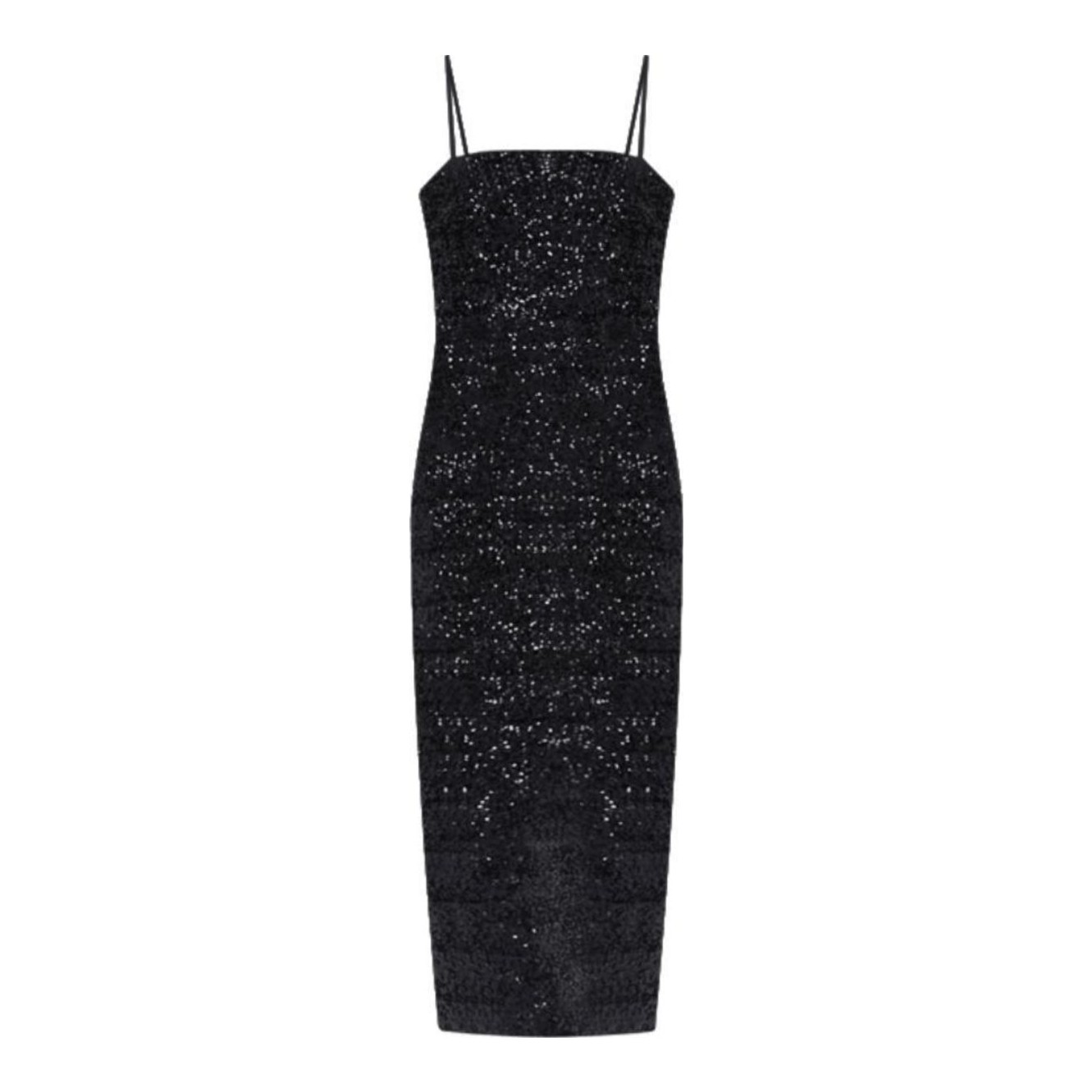 knee length dresses for ladies Loveshackfancy Women's Sabeline Sequined Minidress - Black main image 1