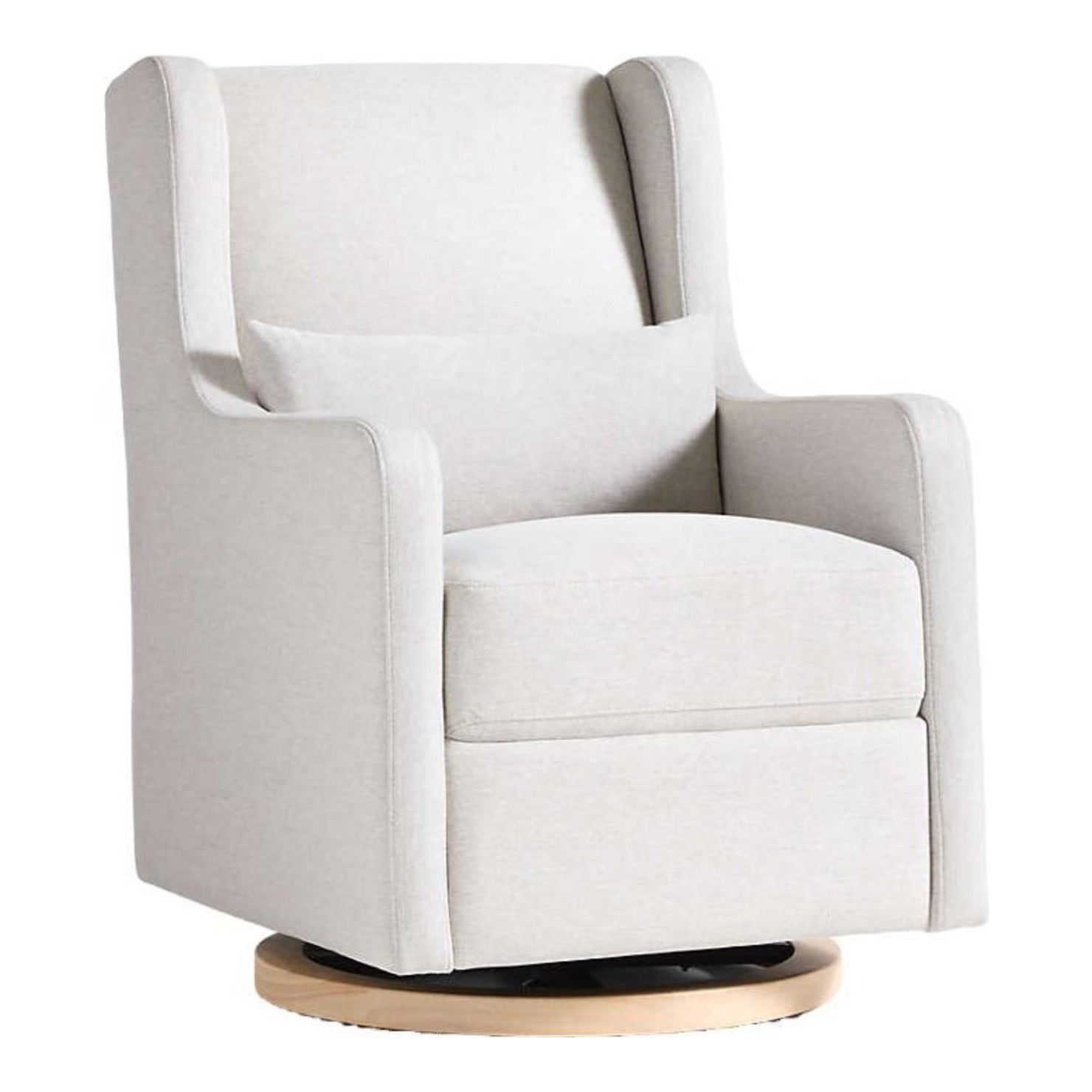 Crate & Barrel Wally Woven Nursery Glider Chair