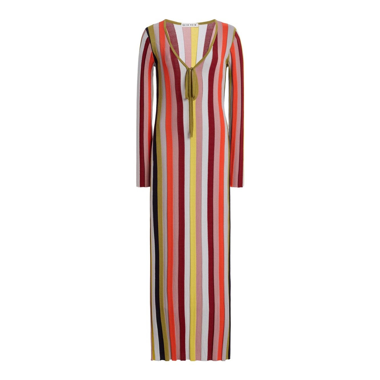 chinese dress ladies Rhythm Stripe Knit Maxi Dress – SantoLoco Hawaii