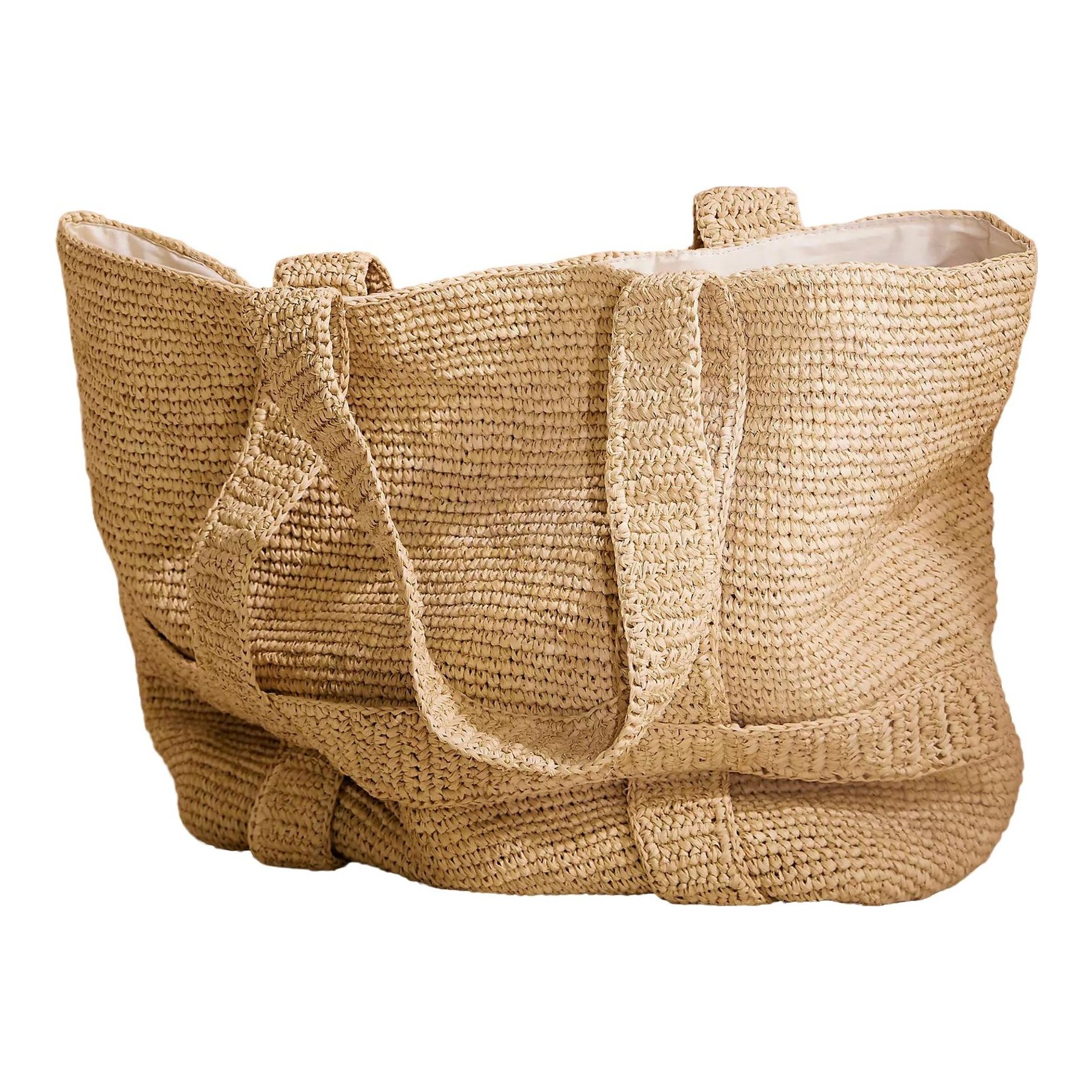 Jenni Kayne | Raffia Isla Bag Jenni Kayne Raffia Isla Bag Natural Woven Shoulder Bag main image 0