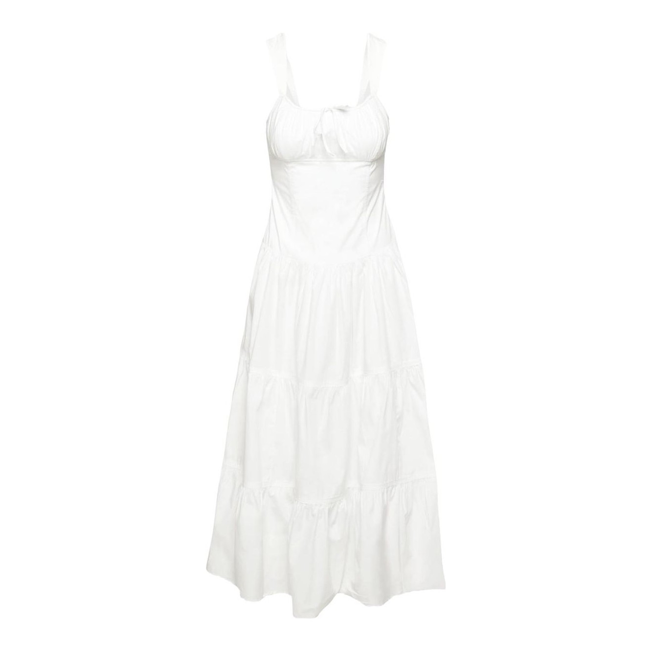 House of CB | Emmelina Sleeveless Stretch Poplin Midi Dress