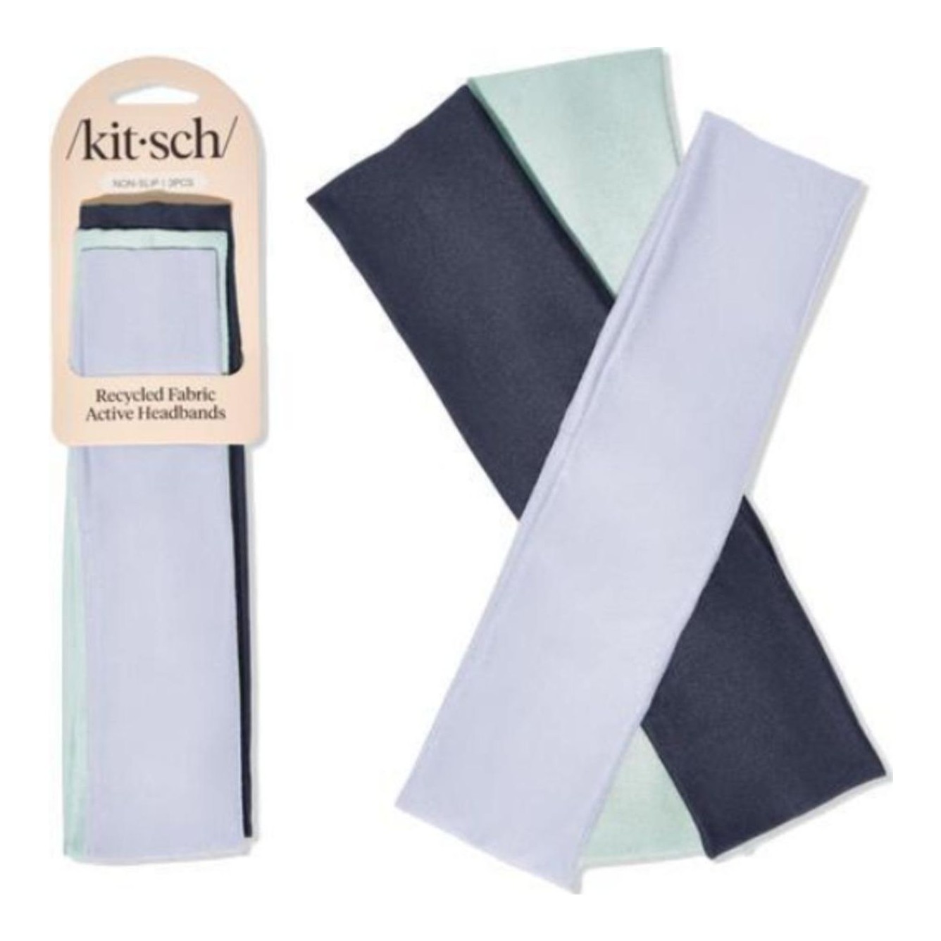 KITSCH - Active Headbands 3 Piece Set