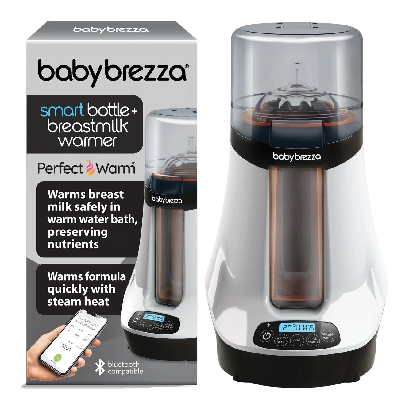 Smart Bottle Warmer with Bluetooth