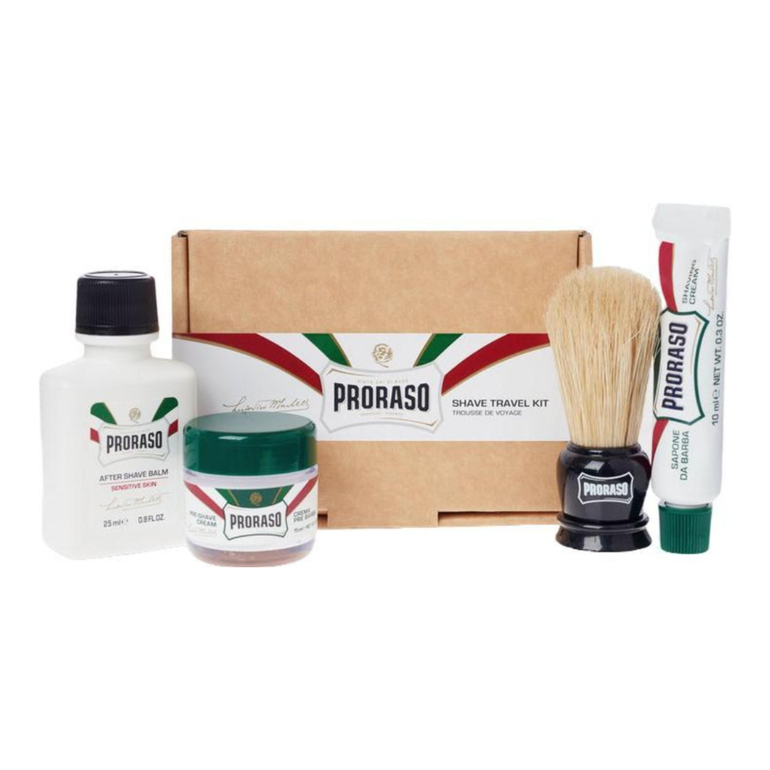 PRORASO | Travel Shaving Kit