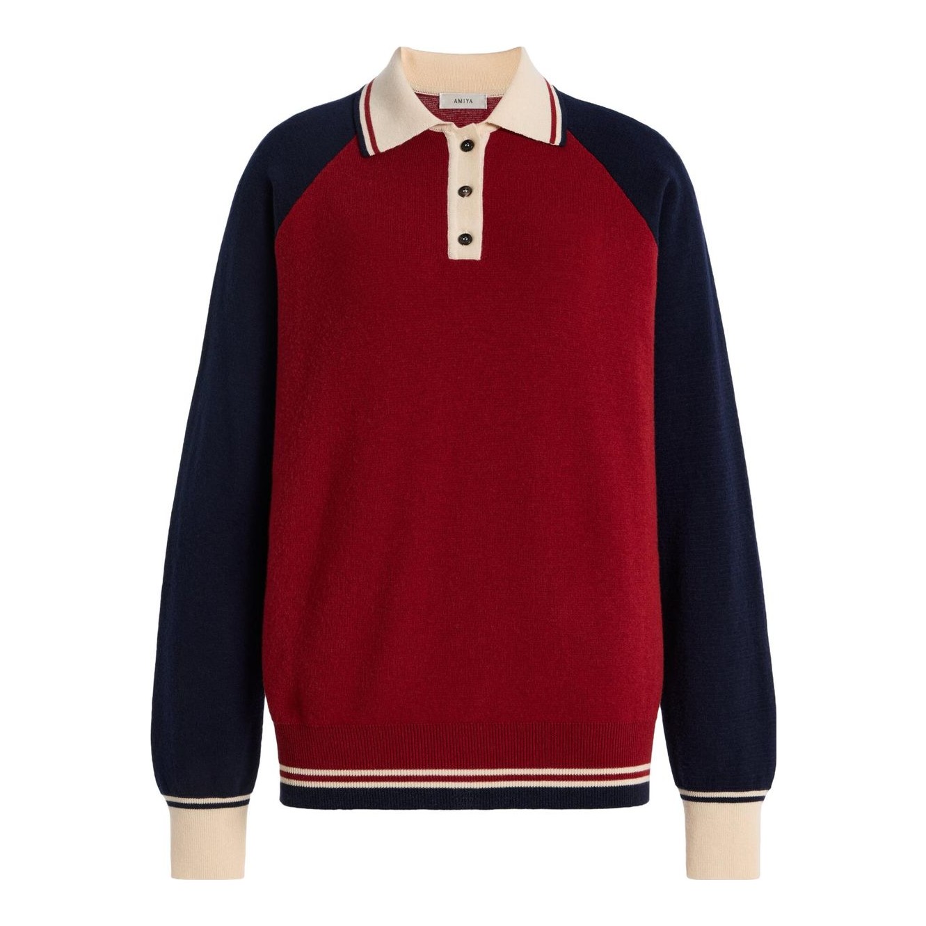 Yale Relaxed Wool Polo Top