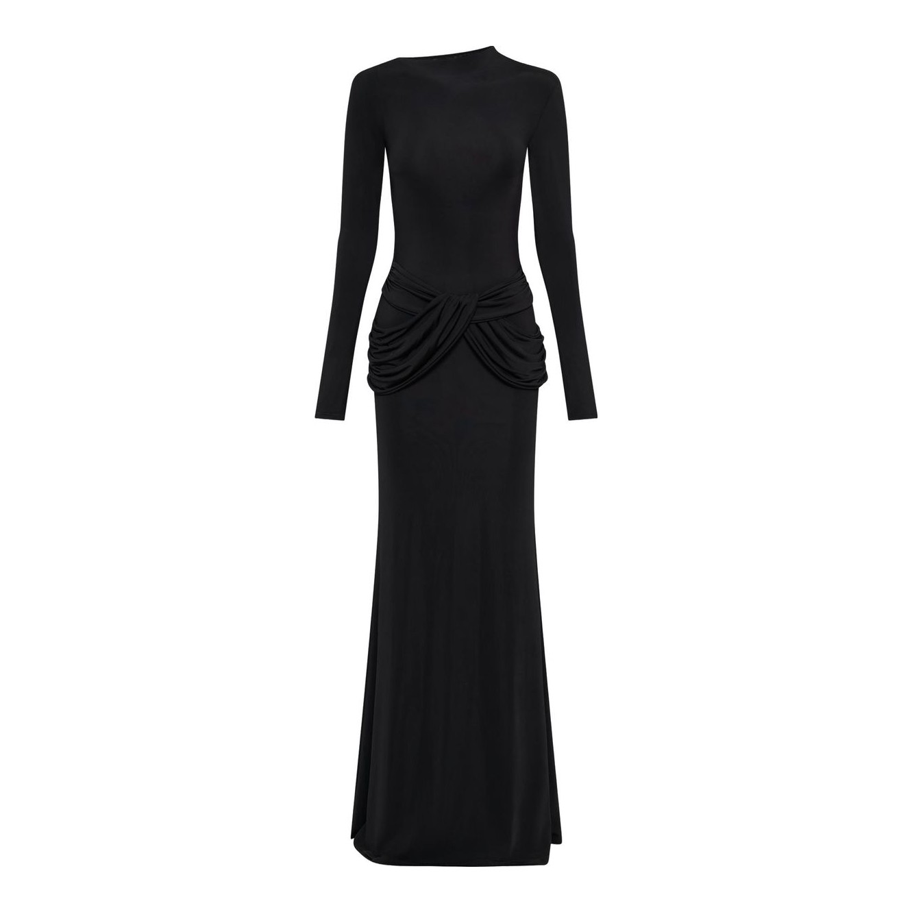 MESHKI | Halcyon Long Sleeve Slinky Maxi Dress