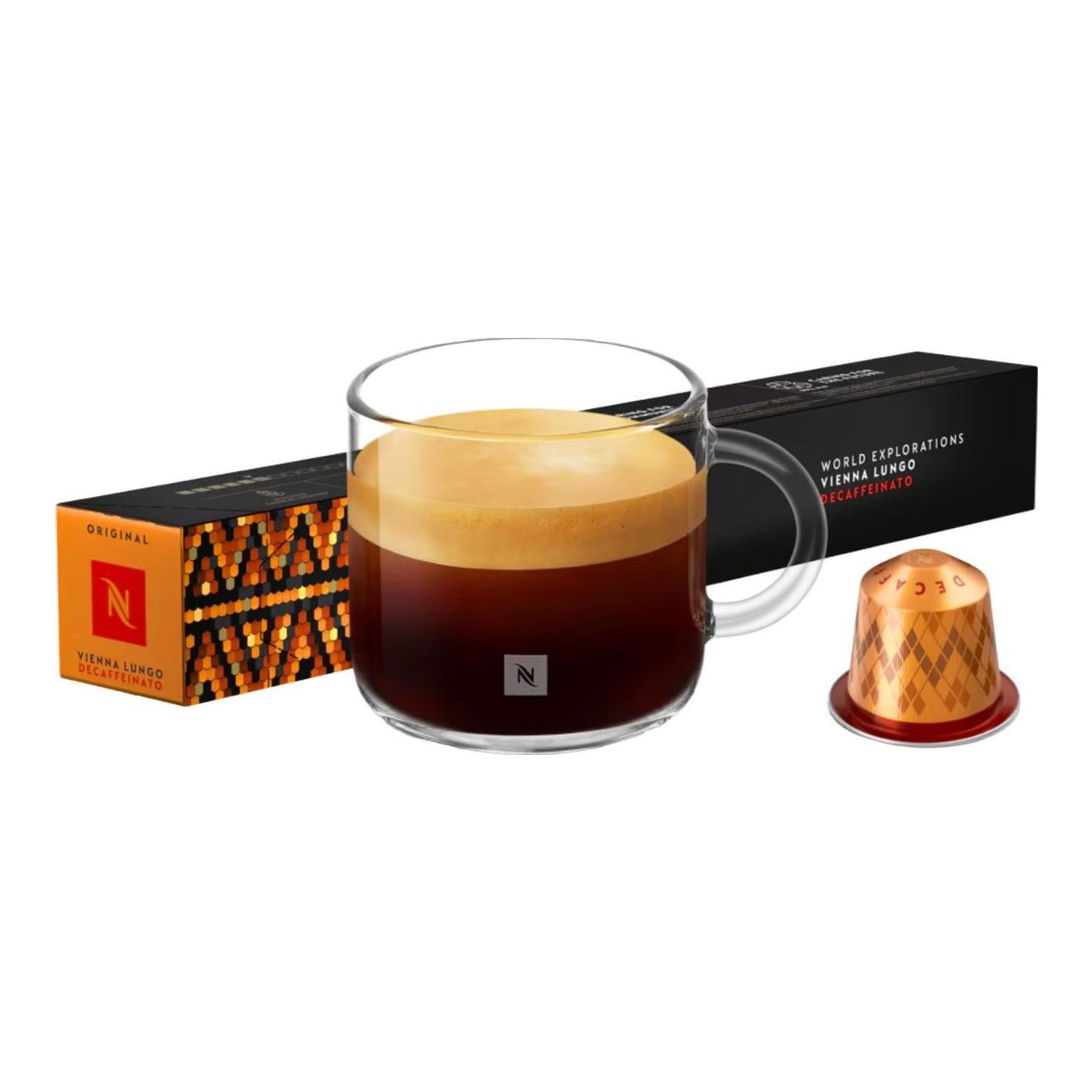 Vienna Lungo Decaffeinato Coffee Capsules