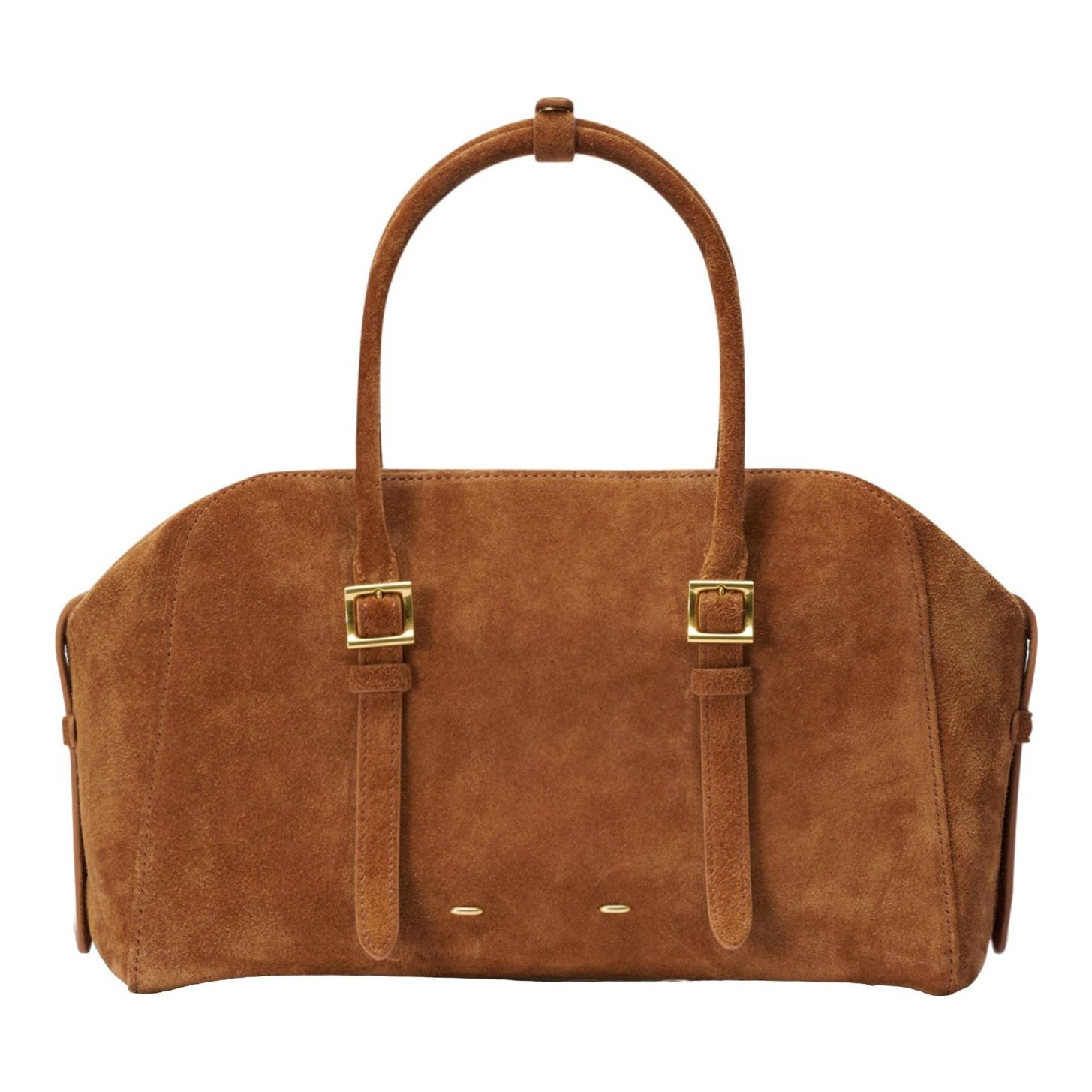 J.Crew | Small Berkeley Top-Handle Bag In Suede And Leather