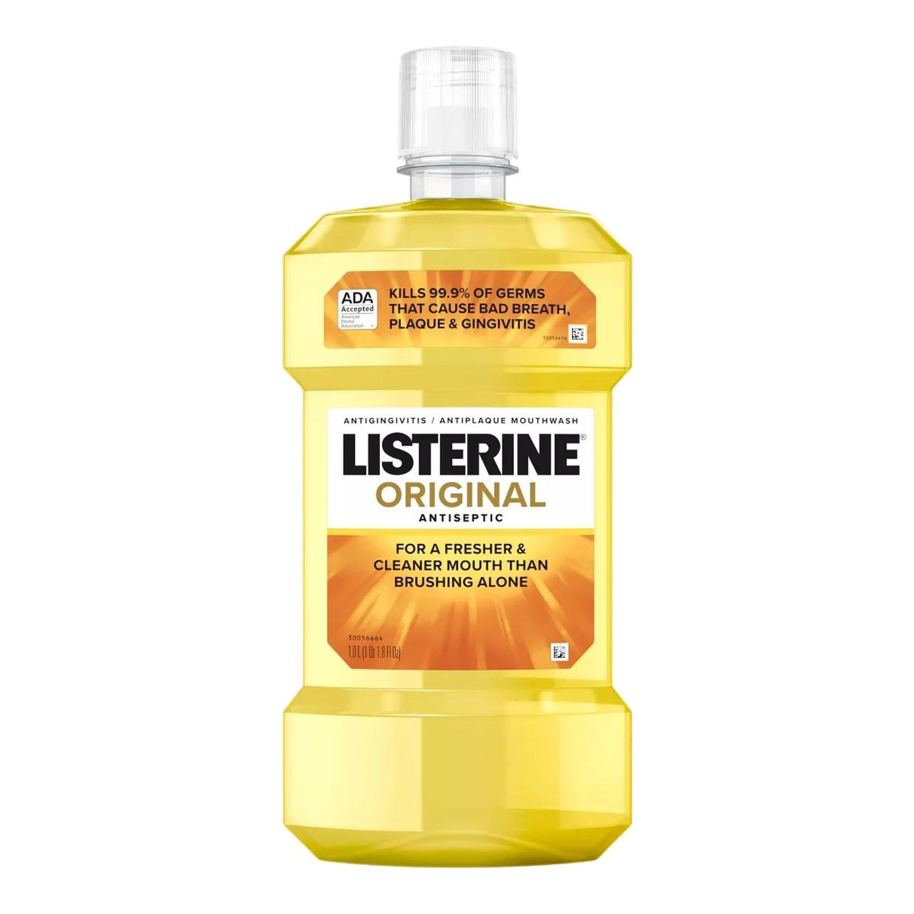 Original Antiseptic Mouthwash for Bad Breath & Plaque