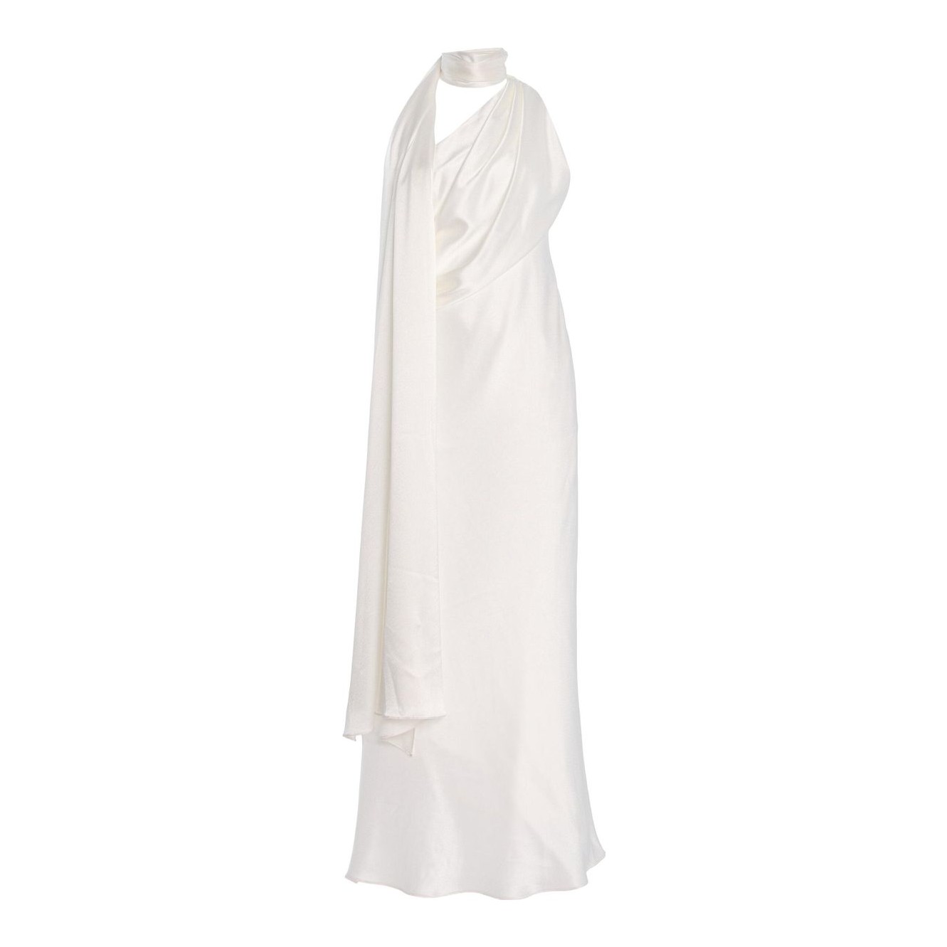 helsa the scarf dress in printed silk chiffon Helsa