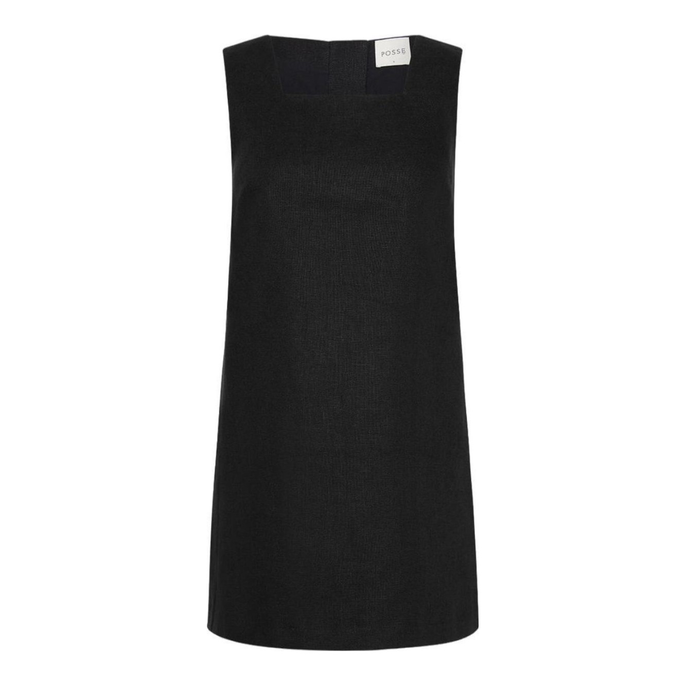 knee length dresses for ladies RIO SHIFT MINI DRESS-IVORY – Fox & Dove main image 1