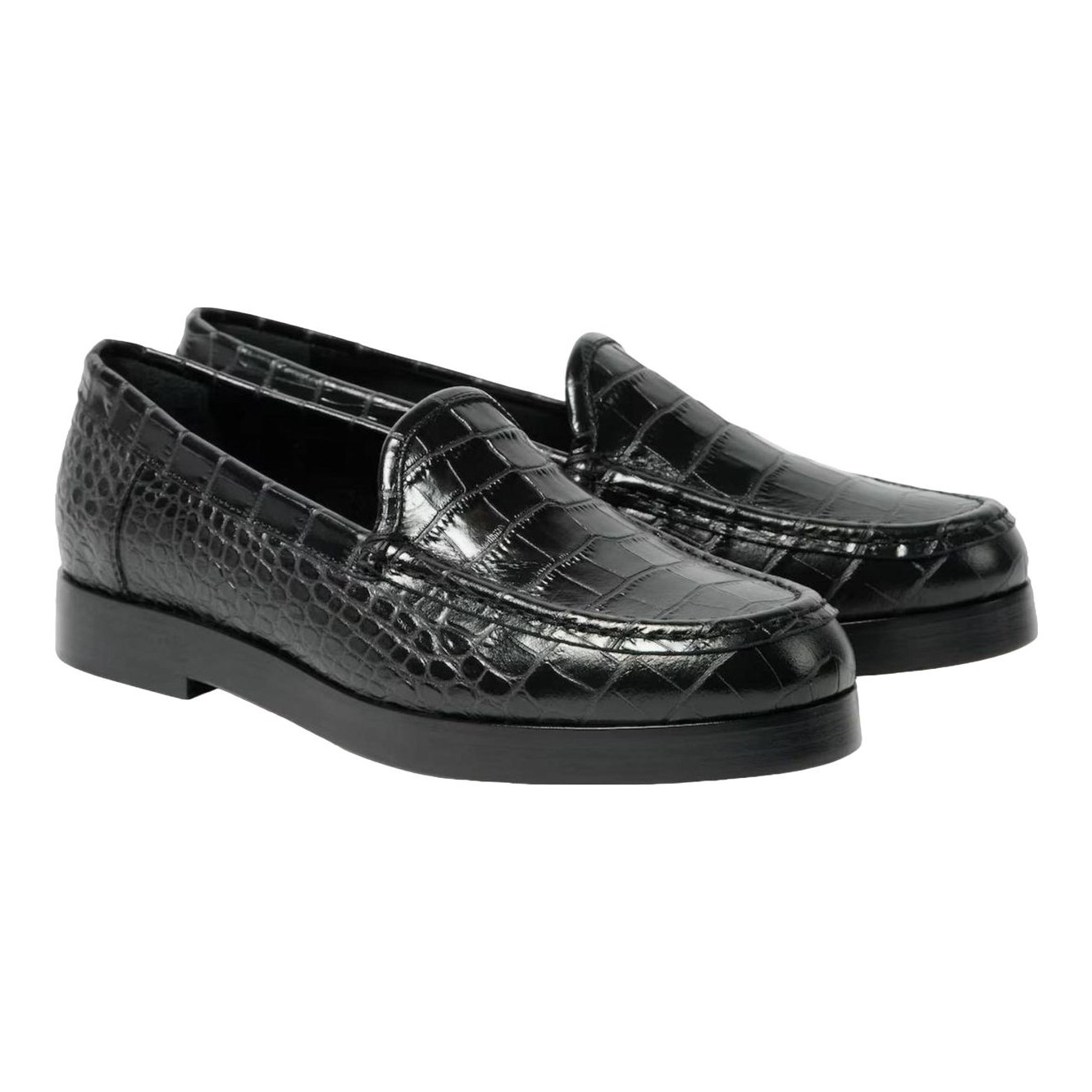 Aimé Leon Dore Venetian Loafer | Snakeskin Embossed | Handmade Italy Discover the Stunning Aimé Leon Dore Venetian Loafers | TikTok main image 3