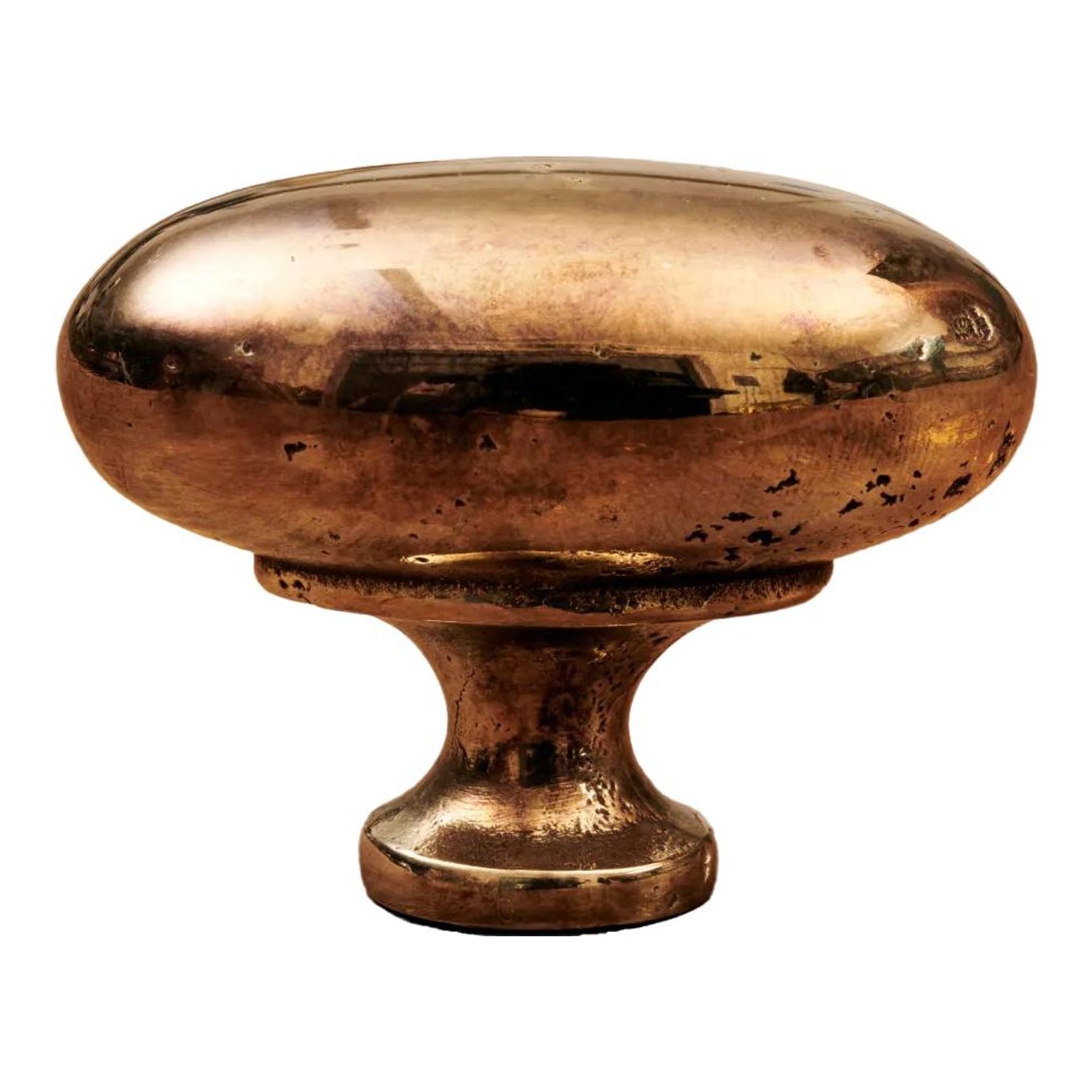 Oval Brass Knobs