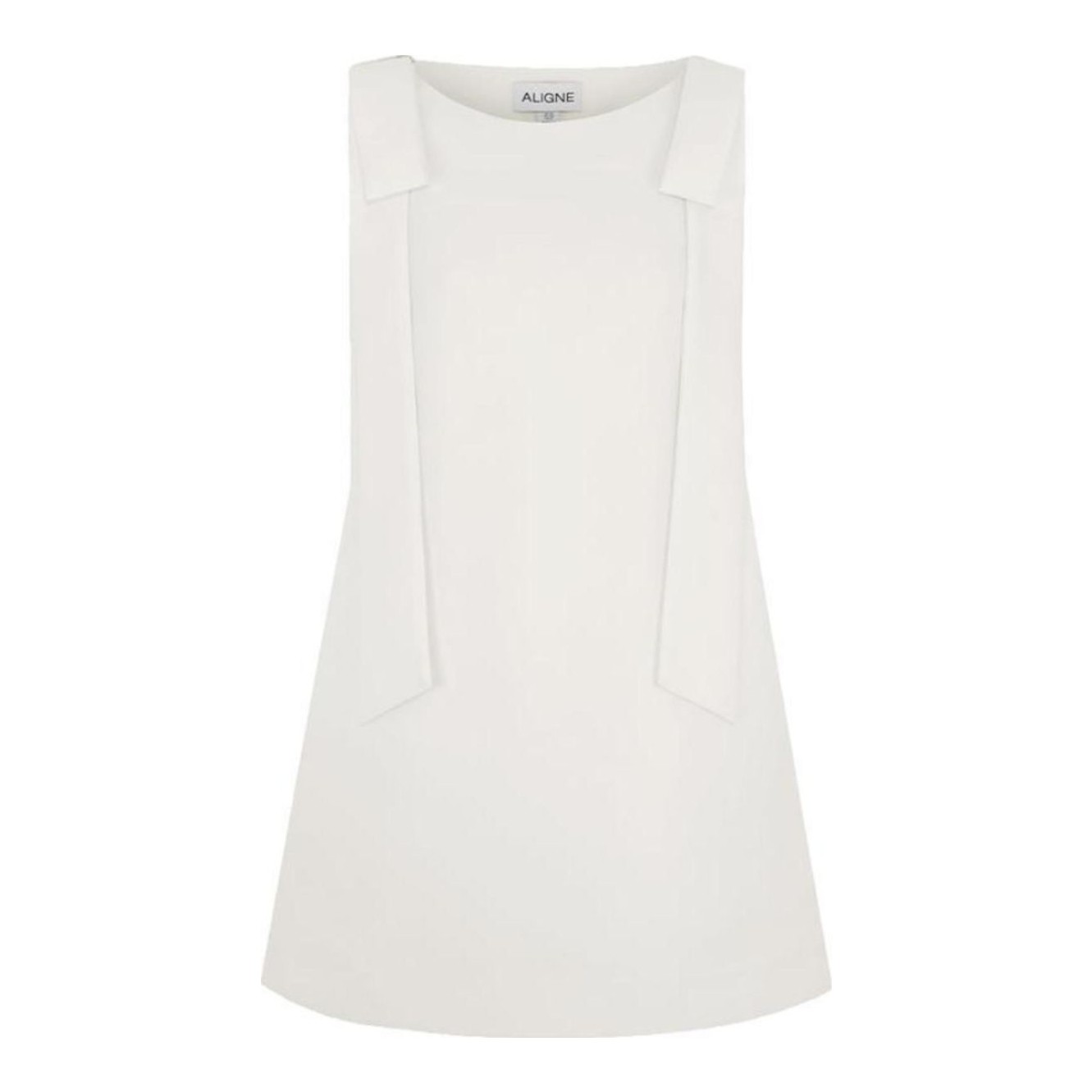 ALIGNE | Fern Bow Satin Mini Dress