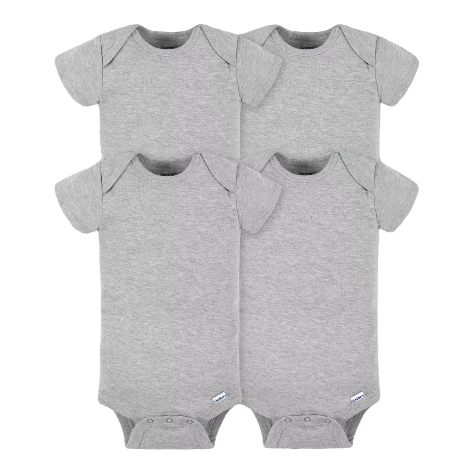 Baby 4pk Short Sleeve Onesie