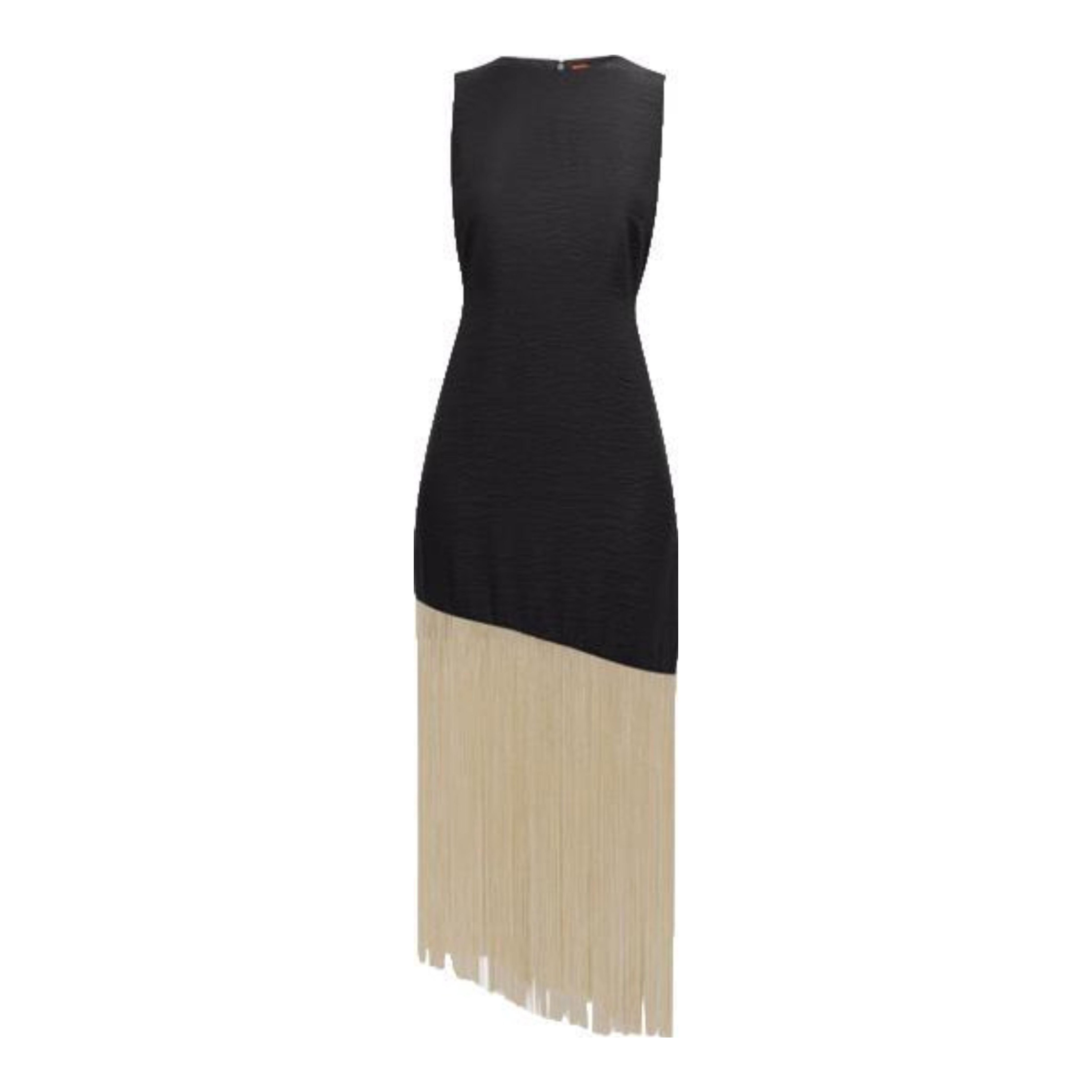 english factory puff sleeve tiered midi dress English Factory
