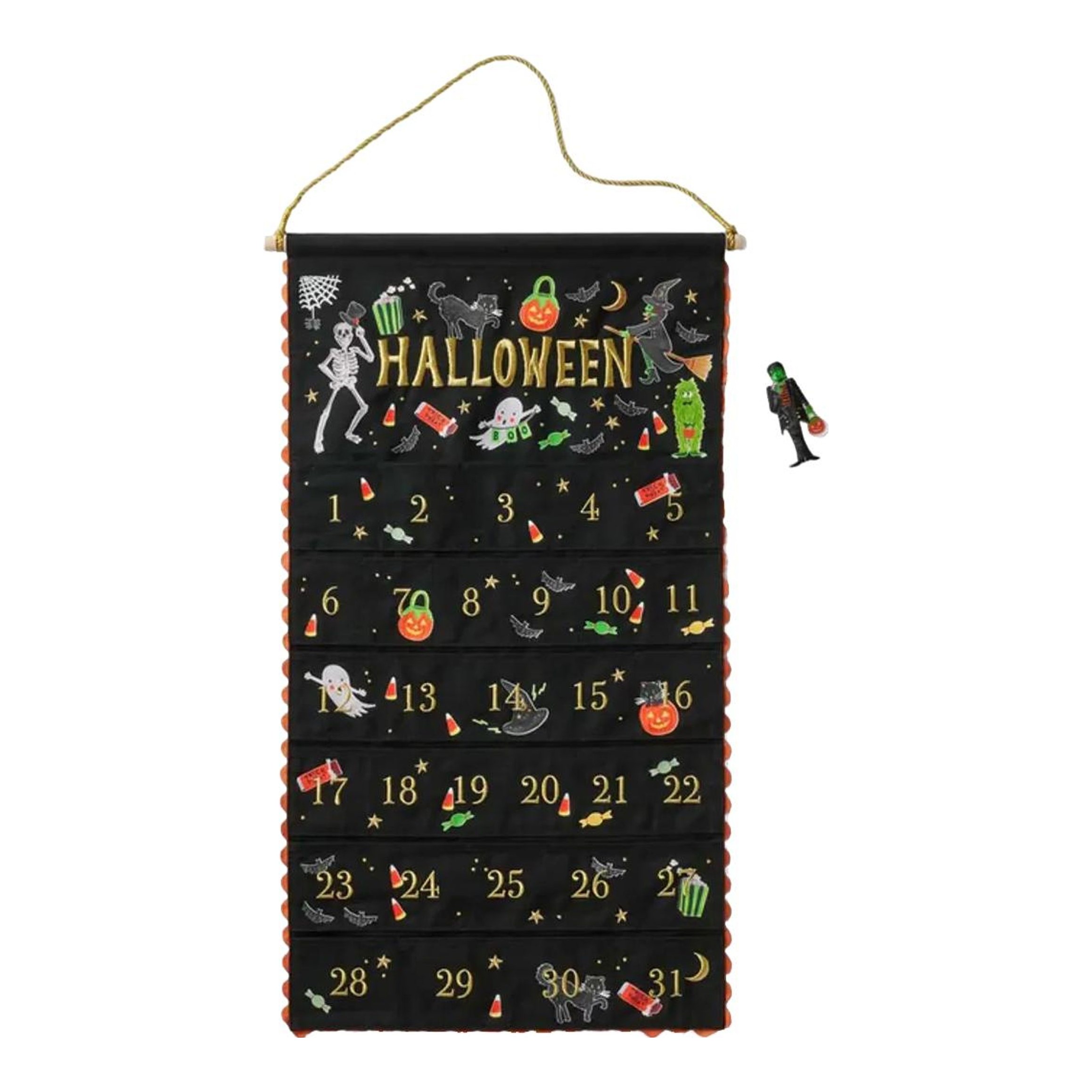 Rifle Paper Co. Halloween Parade Hanging Countdown Calendar