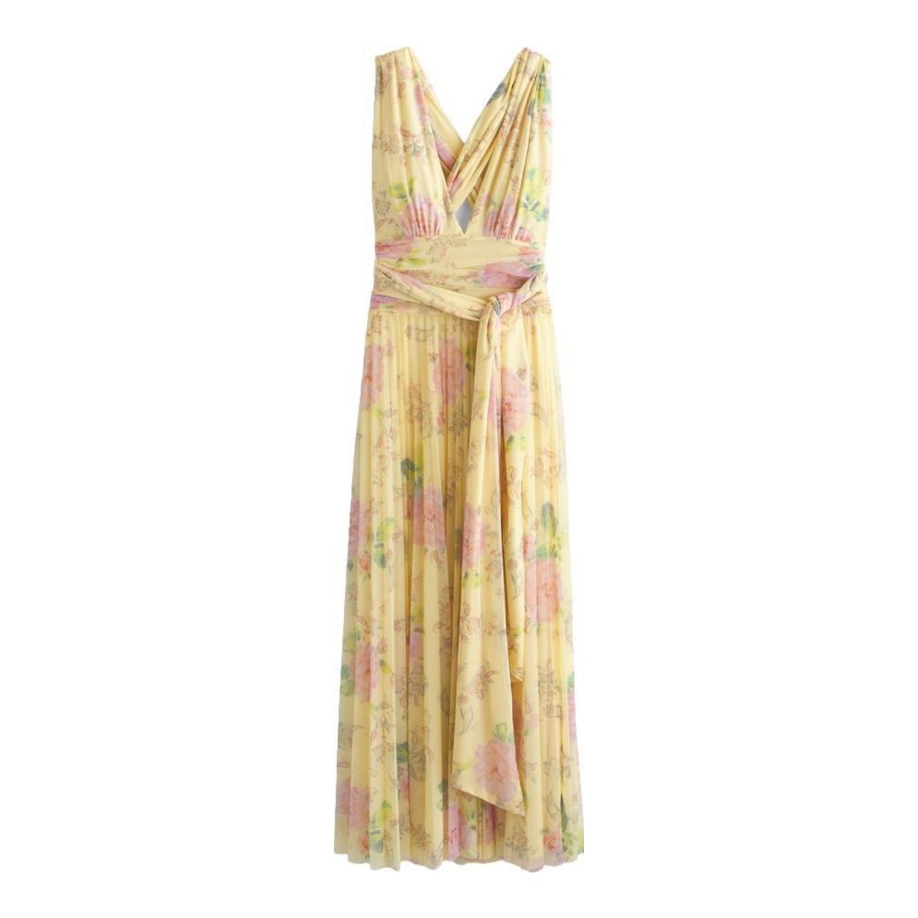 halter maxi dress open back White Halter Maxi Dress | Backless Plunge V-Neck Formal Gown | High Slit  Evening & Wedding Guest Dress | Summer Resort Wear