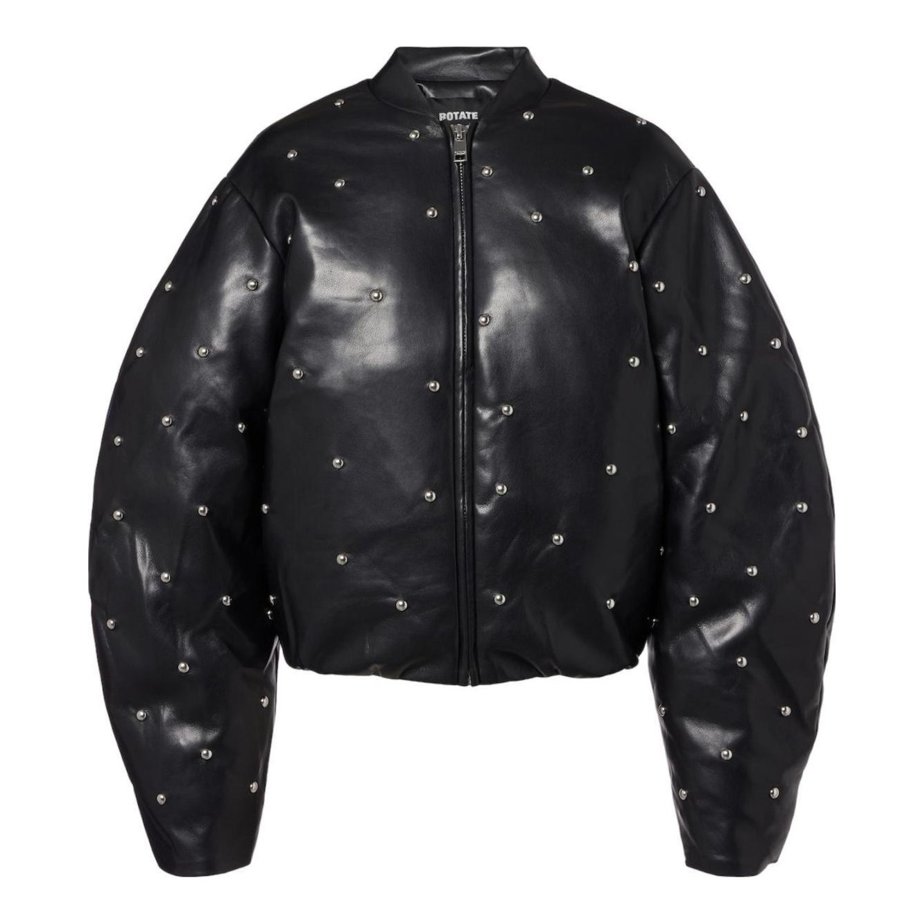 Studded-Puffer Jacket