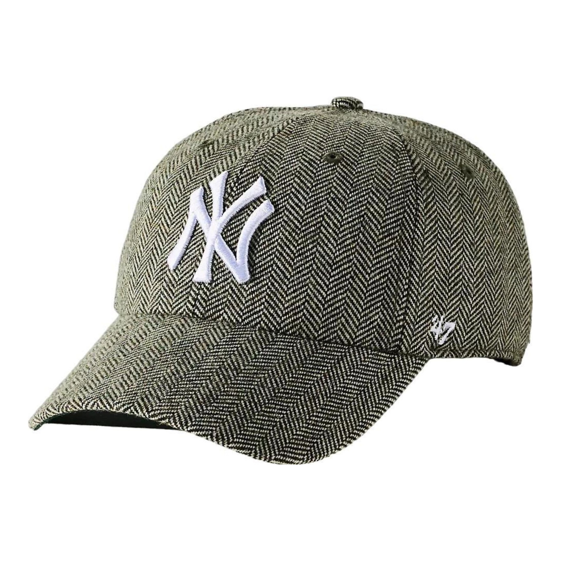 47 | Dog Icon Wool Blend Baseball Cap