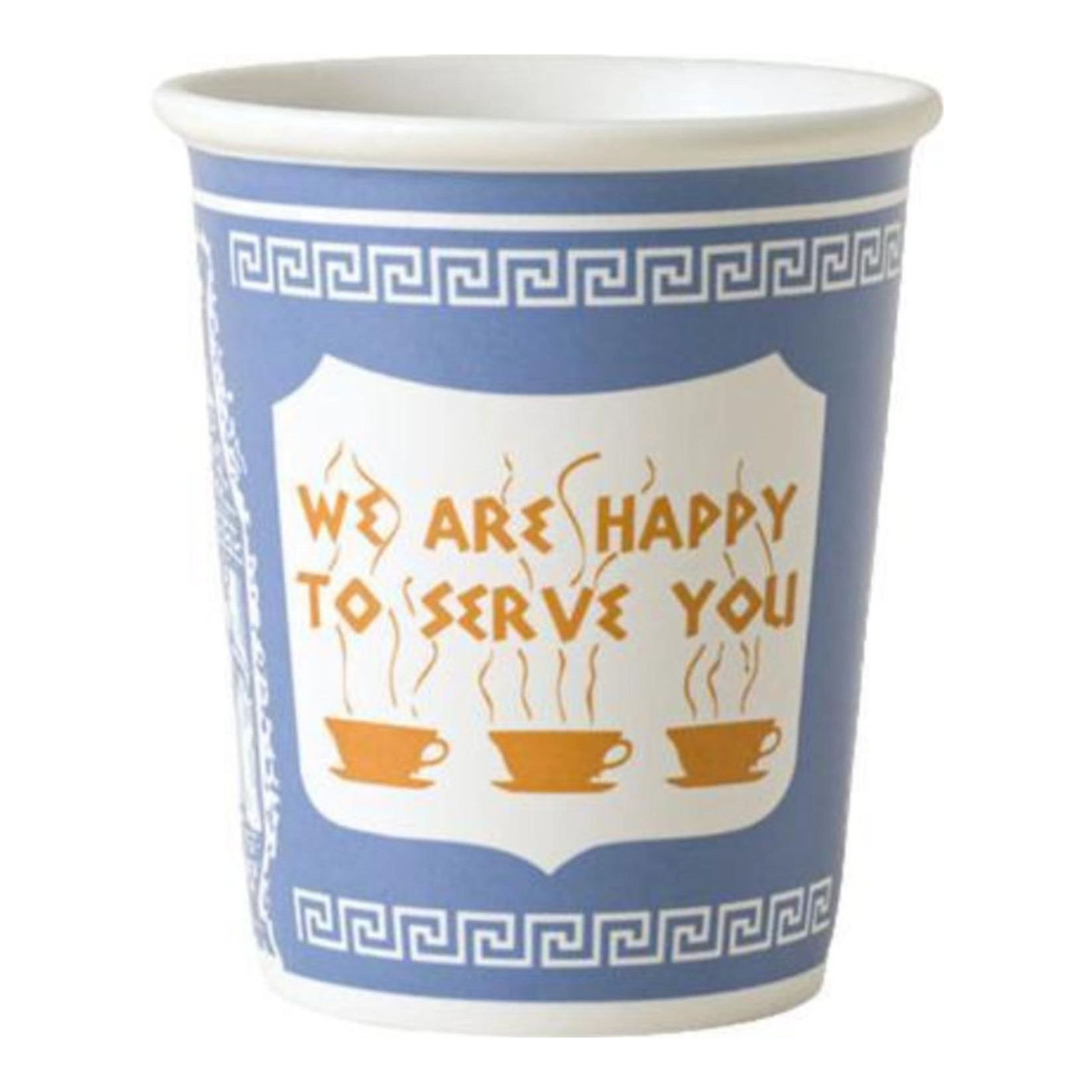We Are Happy To Serve You Coffee Cup