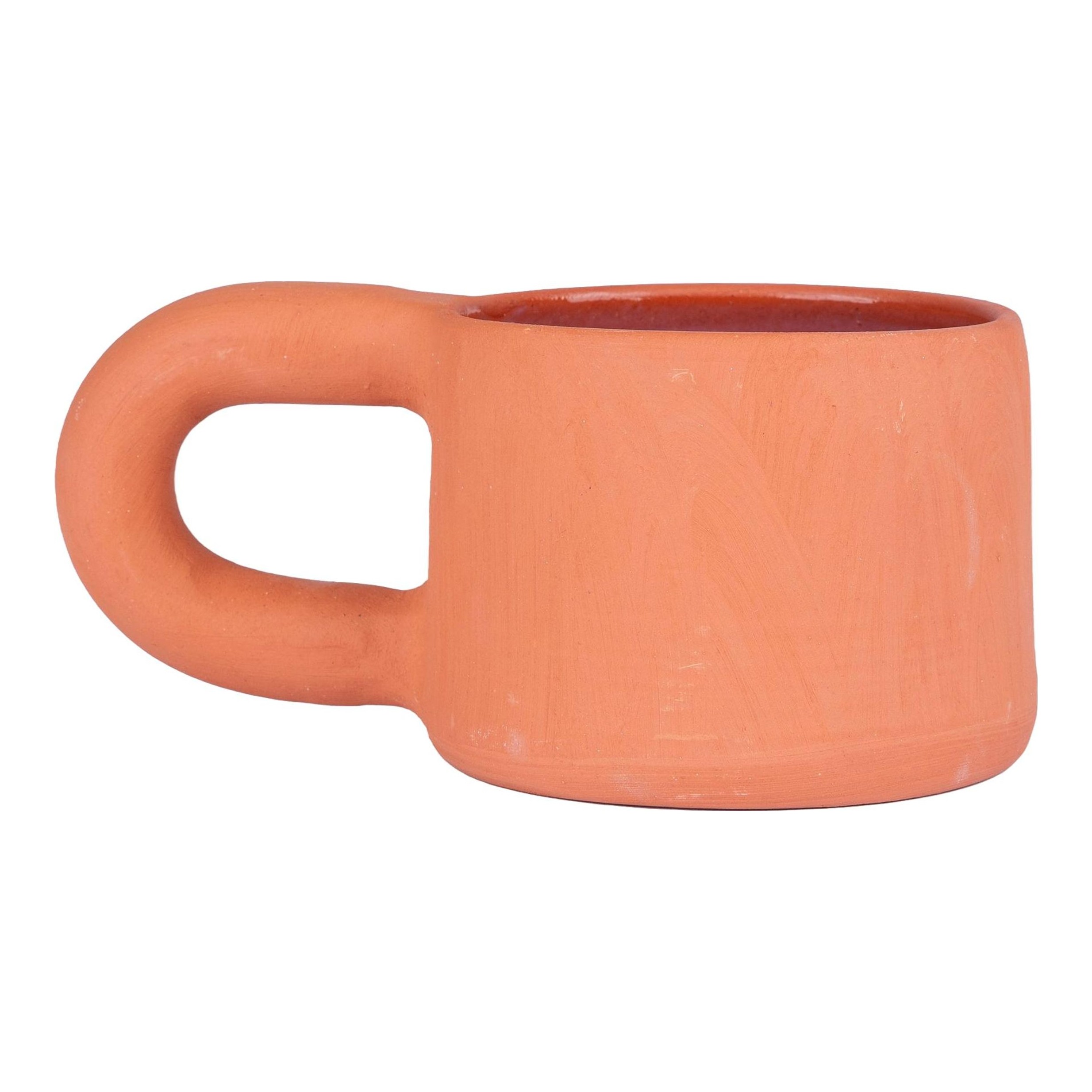 Short Terracotta Mug
