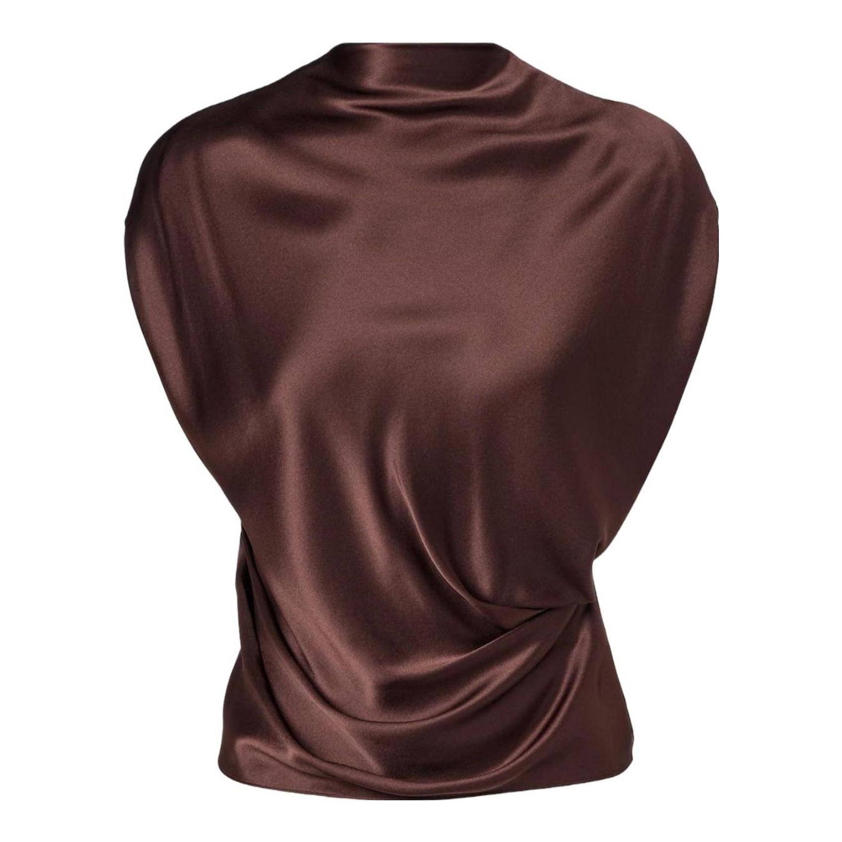 TOTEME | Draped Satin Top