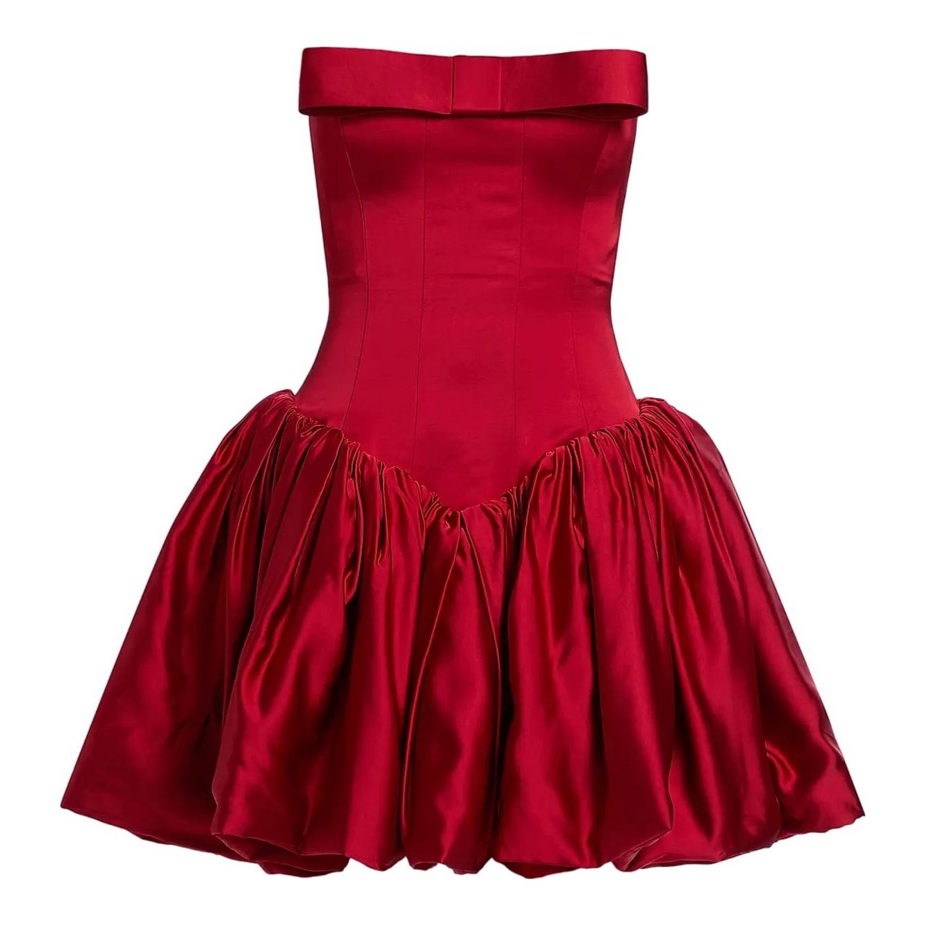 green emerald velvet dress Lorena Strapless Mini Dress