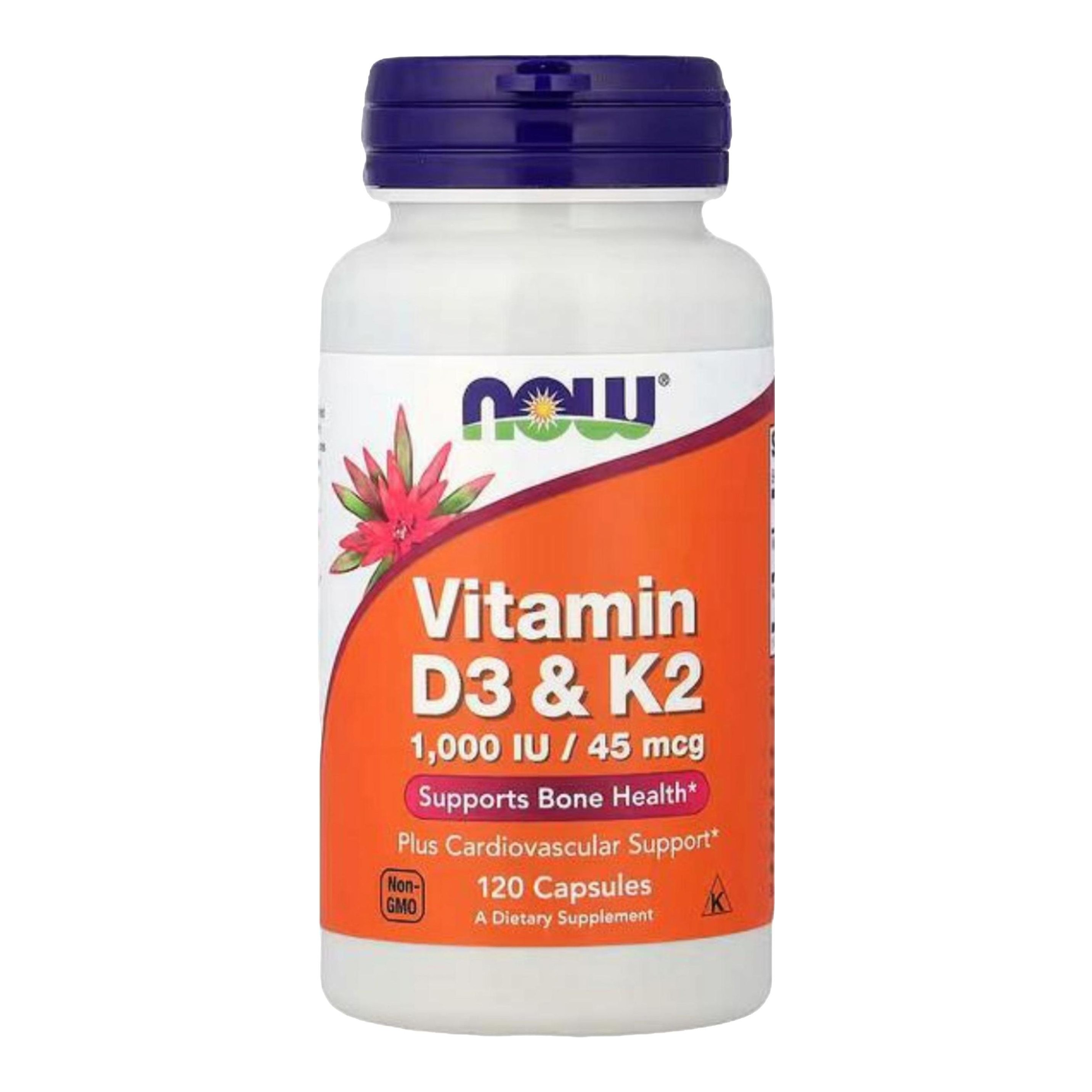 Vitamin D3 & K2 Dietary Supplement