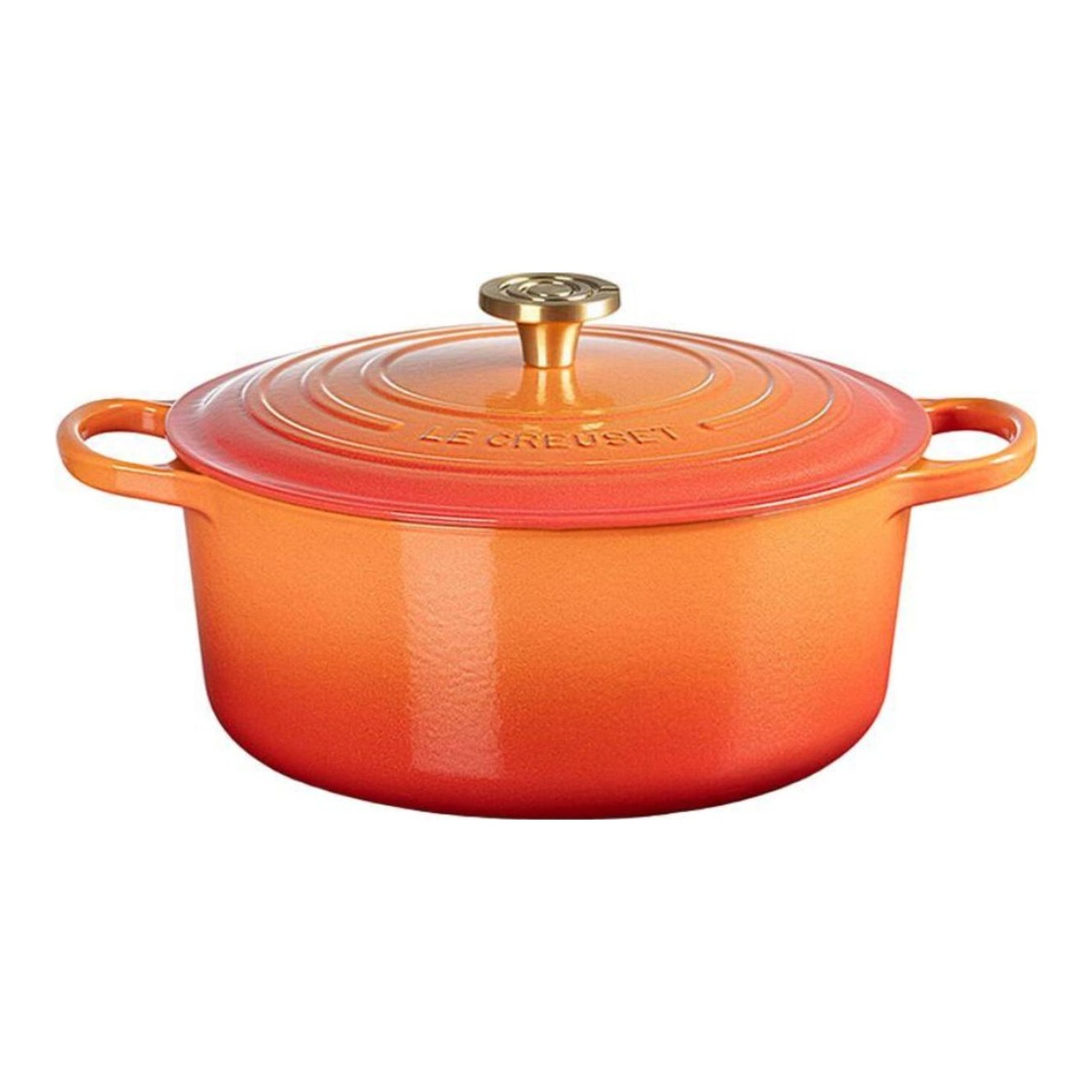 LE CREUSET - Signature 7.25-Qt. Round Dutch Oven with Crucible Knob