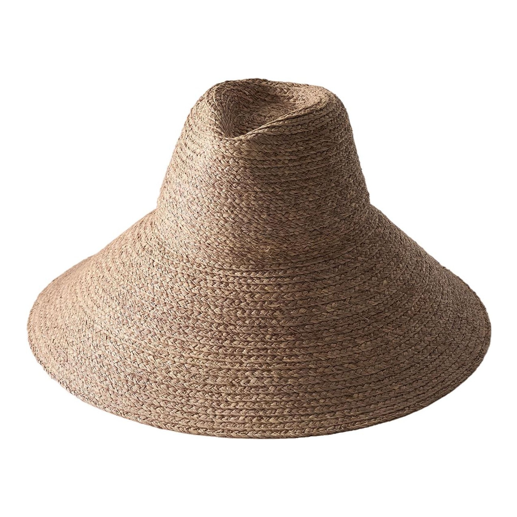 Zimmermann x hatmaker Long Wide Brim Raffia Straw Oversized Sun Hat ZIMMERMANN | Raffia Sun Hat main image 4