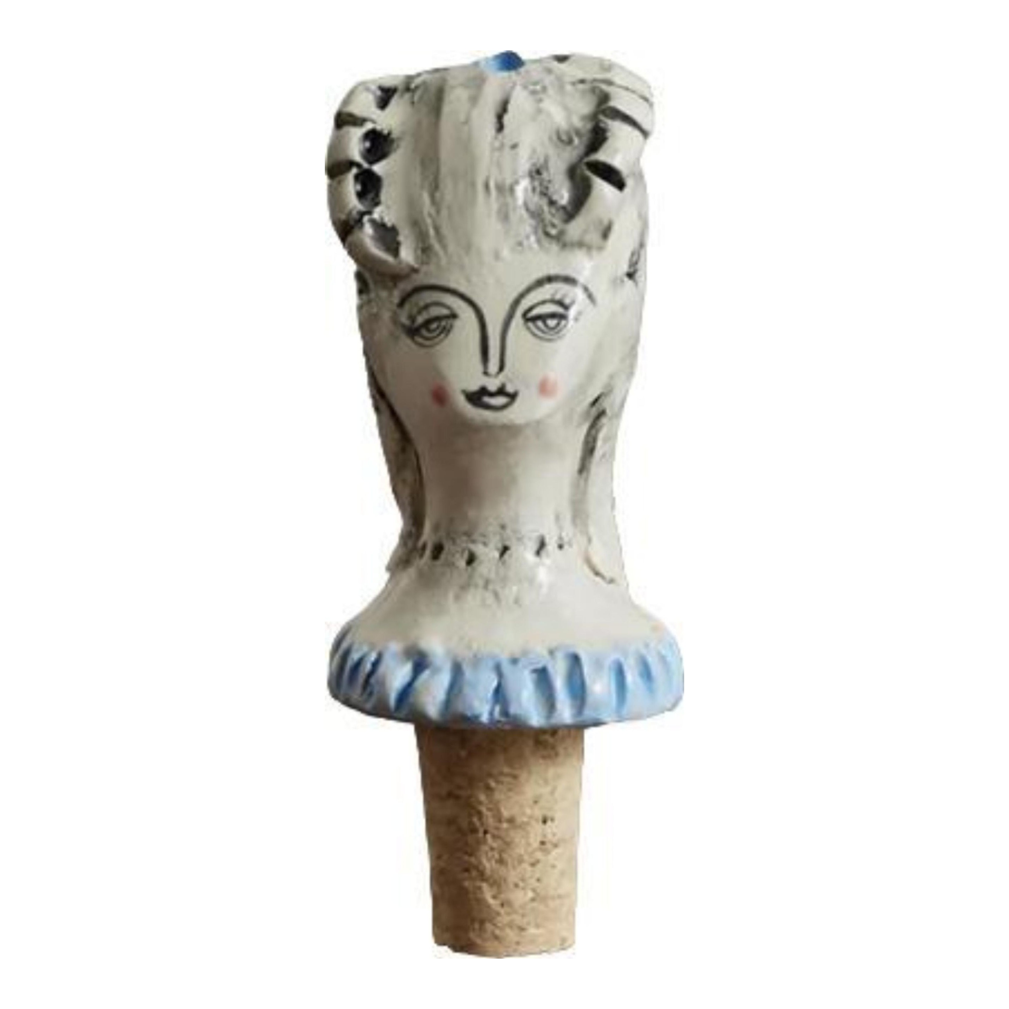 Marie Antoinette Ceramic Wine Stopper
